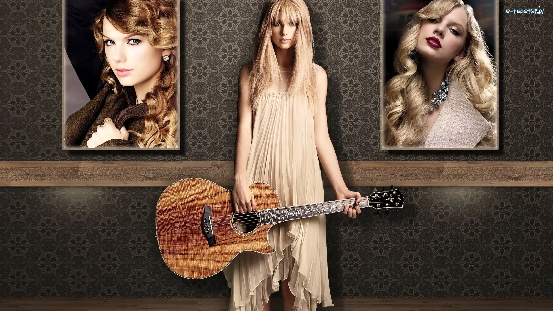 Piosenkarka, Gitara, Plakaty, Taylor Swift