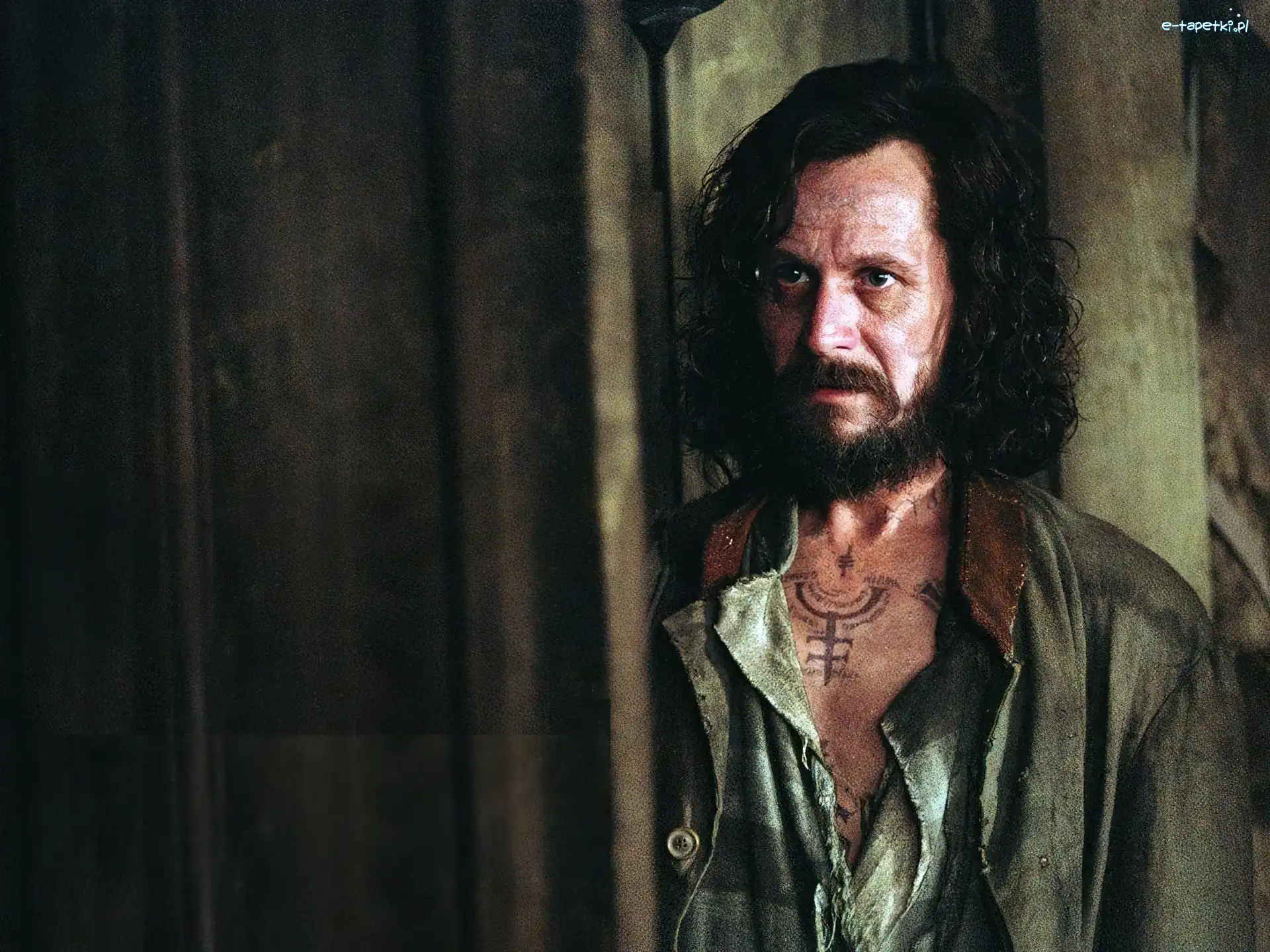 tatuaż, długie włosy, Gary Oldman