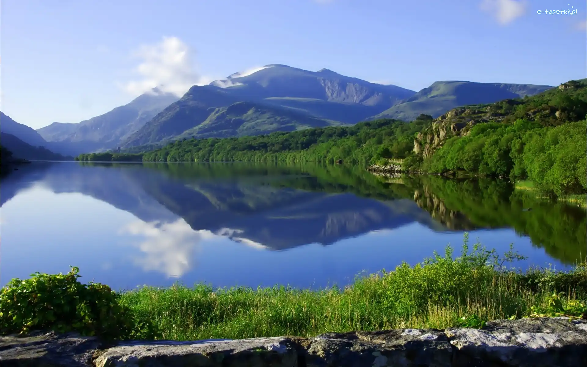 Lasy, Góry, Jezioro