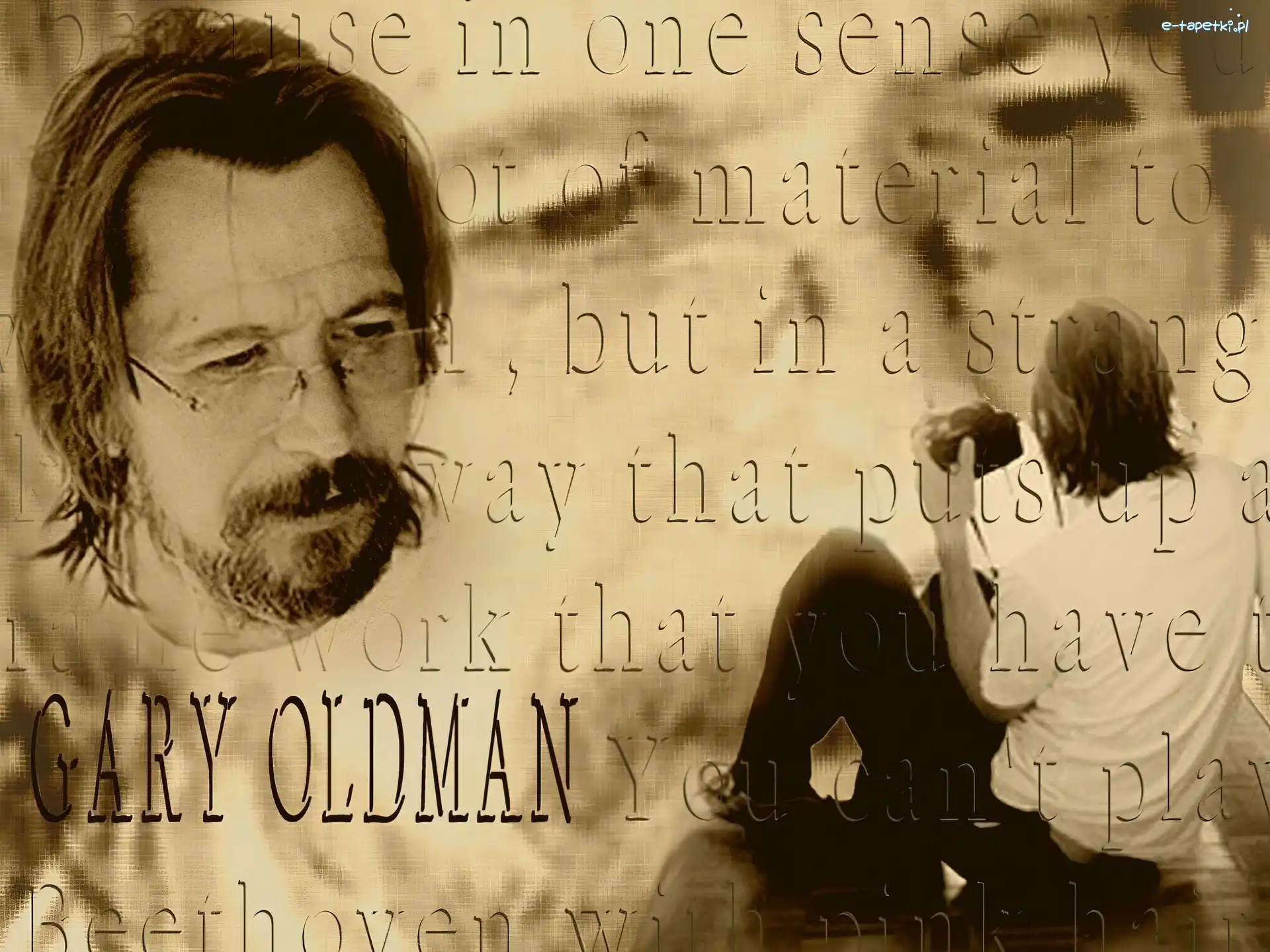 broda, okulary, Gary Oldman