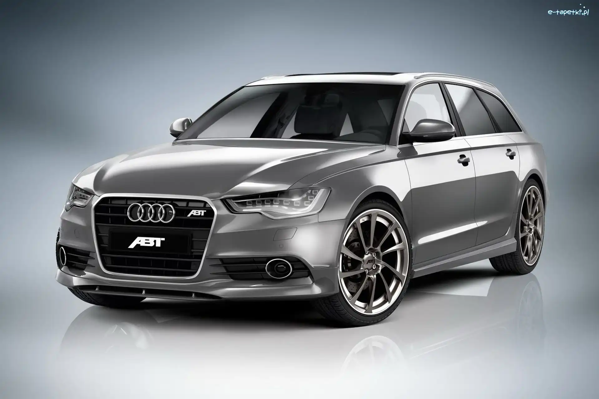 Audi, ABT, A6, Srebrne