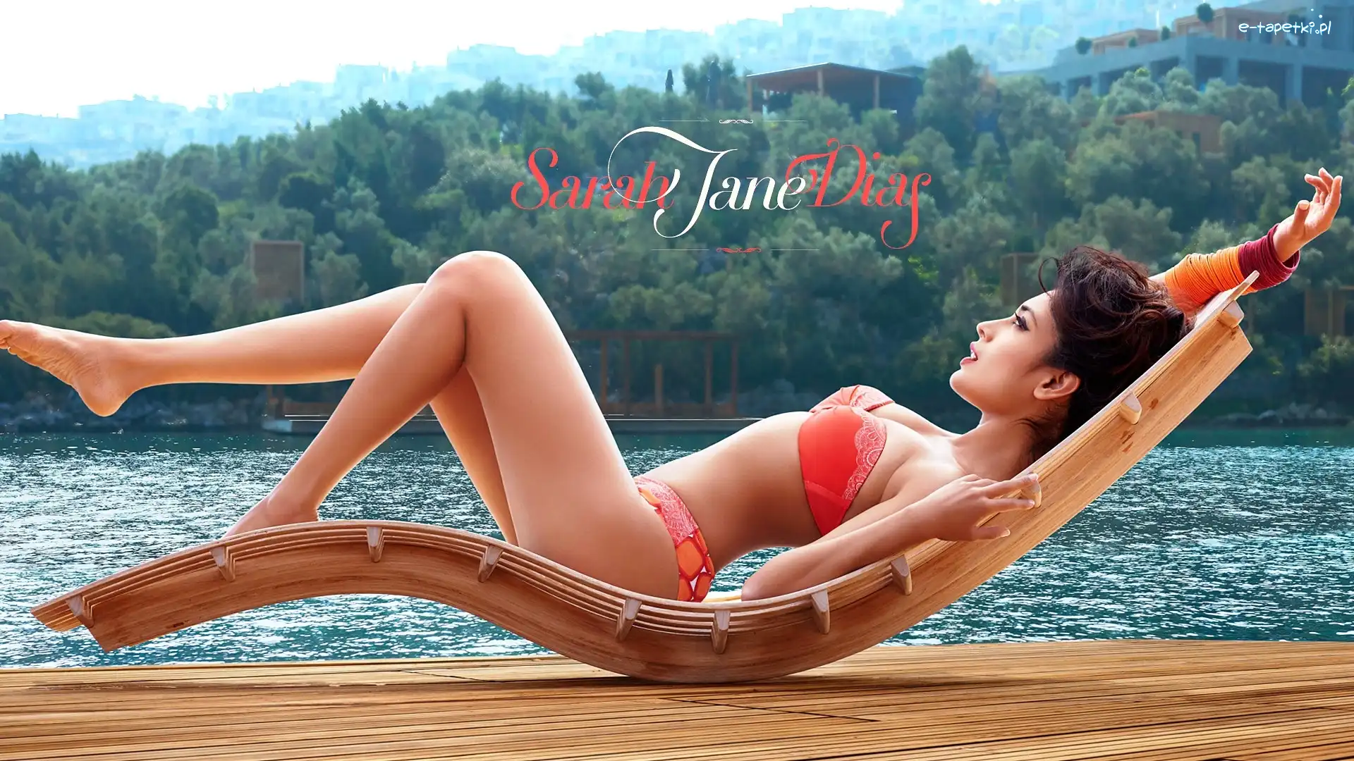 Sarah Jane Dias, Wakacje, Leżak, Aktorka