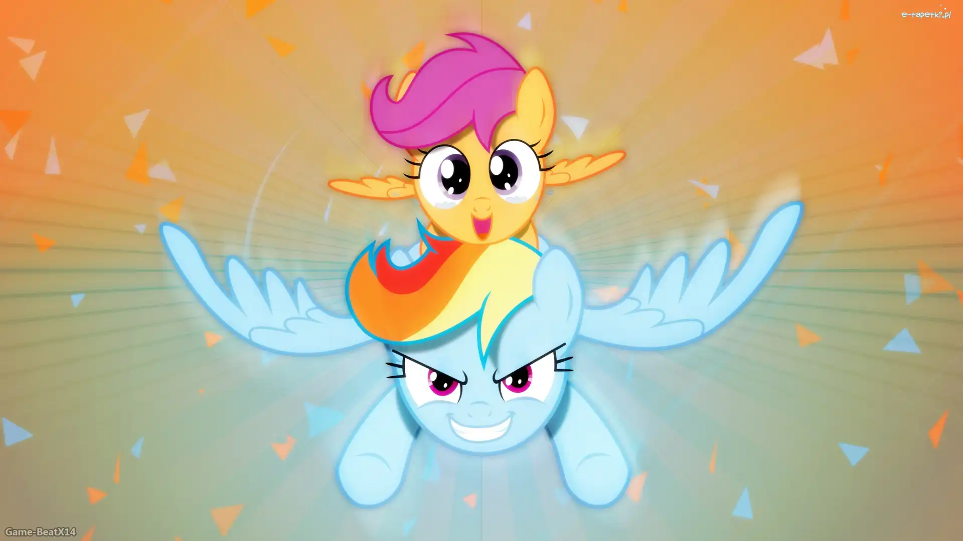 Scootaloo, Rainbow Dash