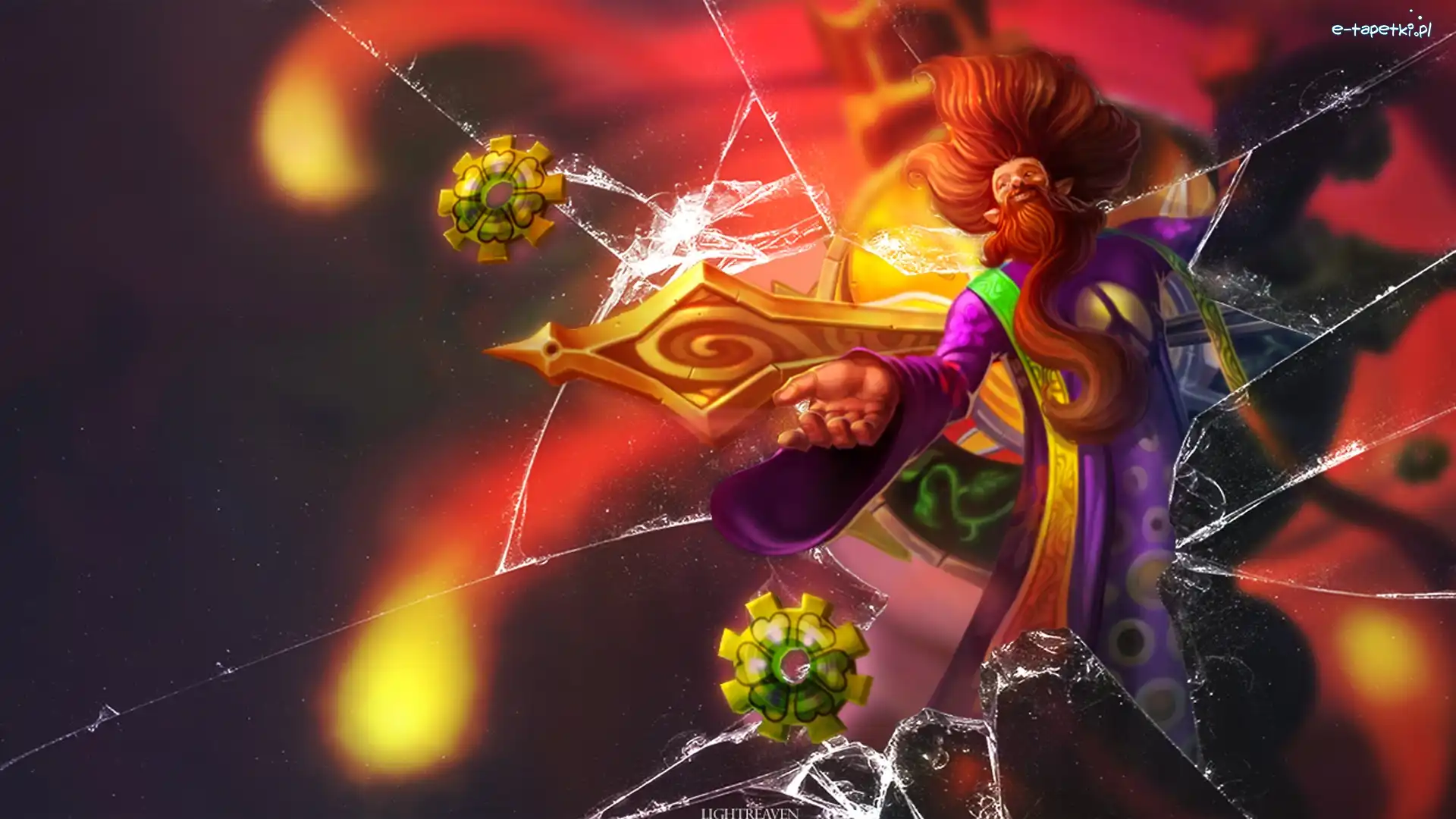 Ekran, League, Of, Groovy, Zilean, Pęknięty, Legends