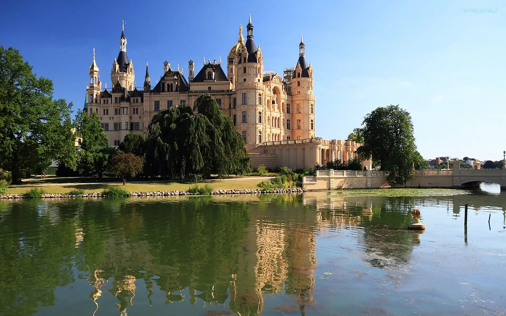 Schwerin, Jezioro, Zamek, Niemcy