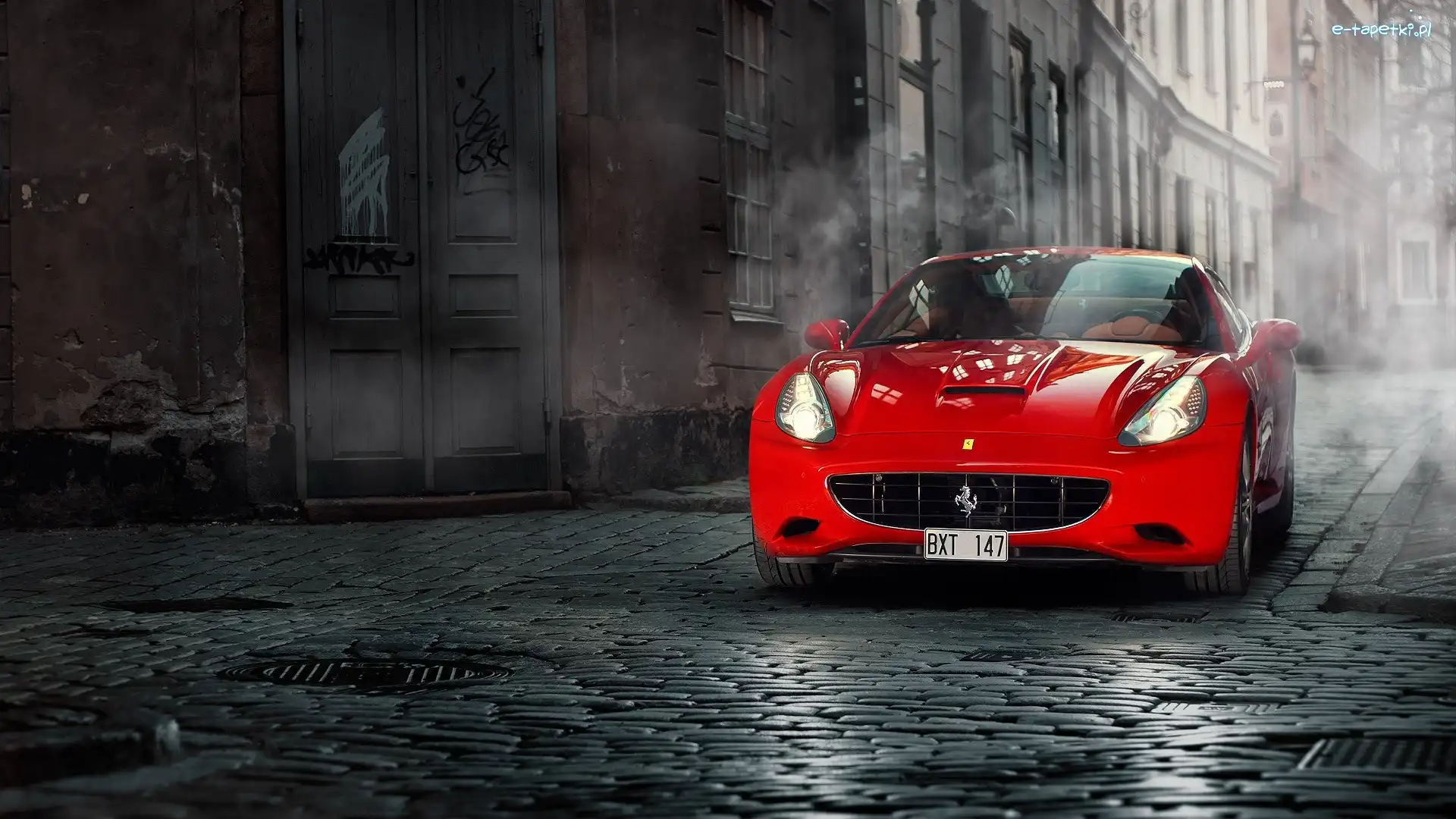 California, Ferrari, Czerwone