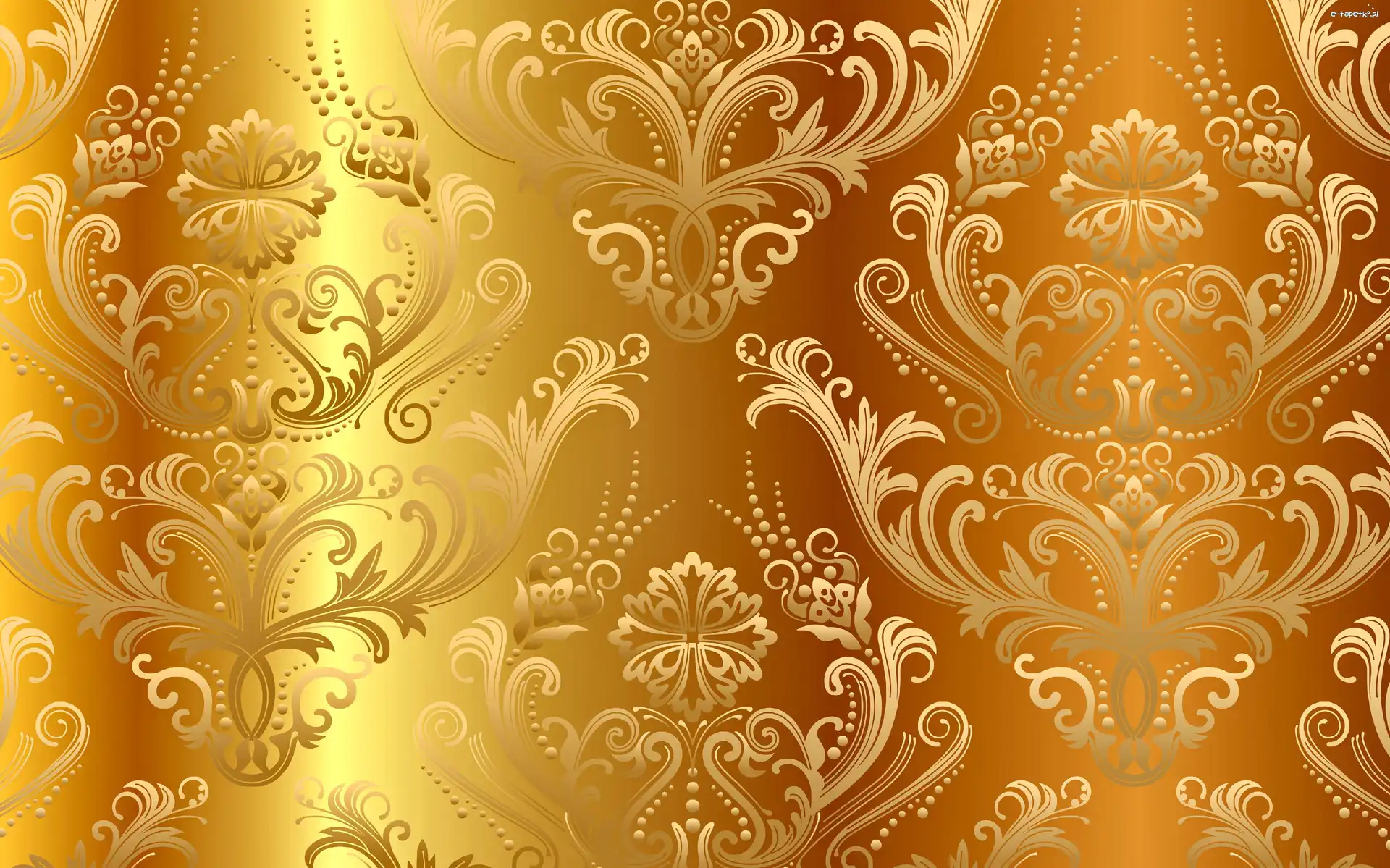 Tło, Ornament, Złoty