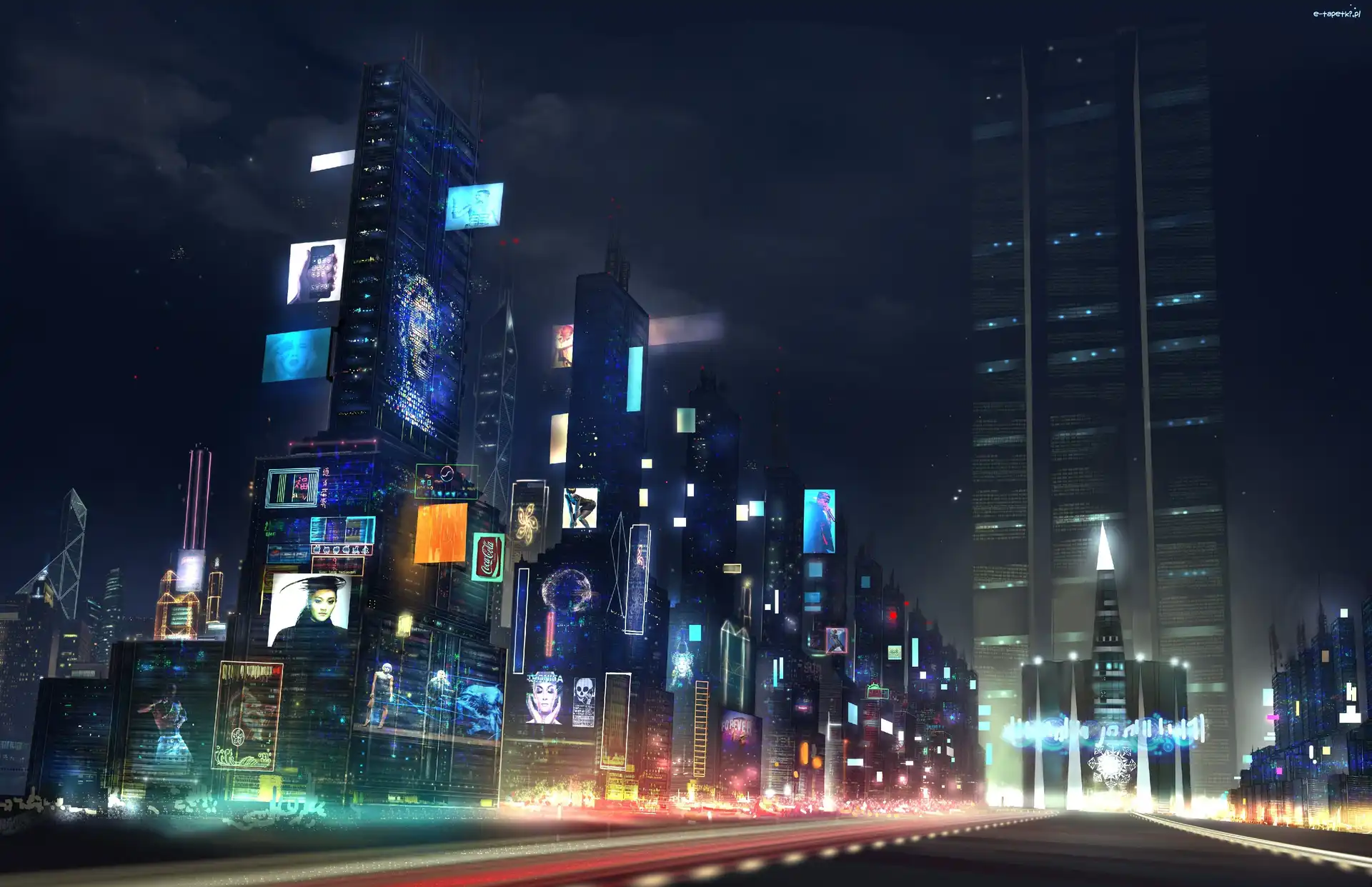 Miasto nocą, Nowy Jork