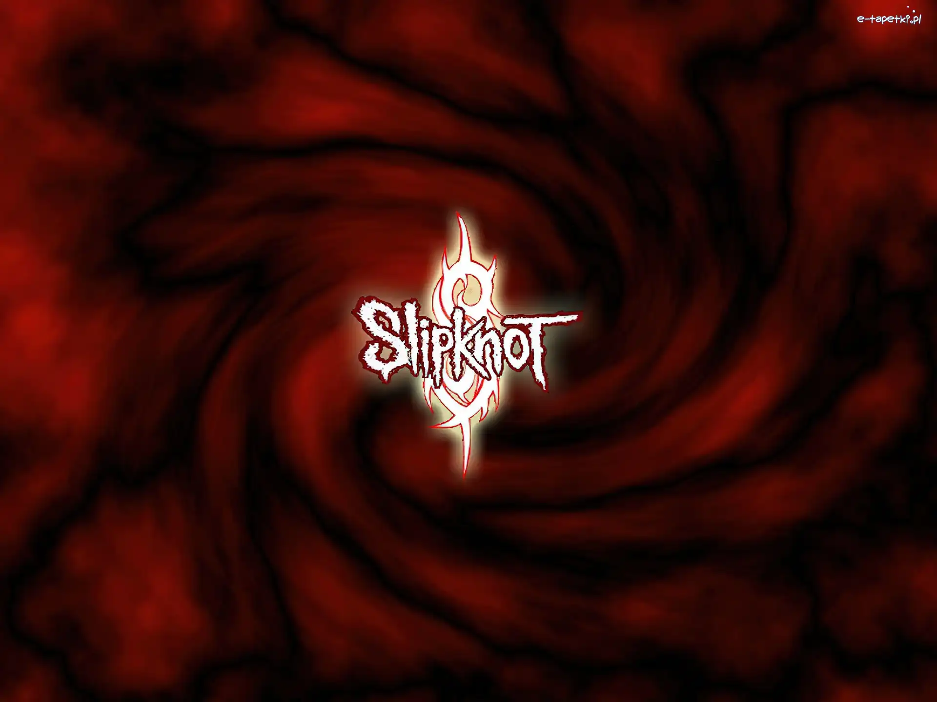 znaczek, wir, logo , Slipknot