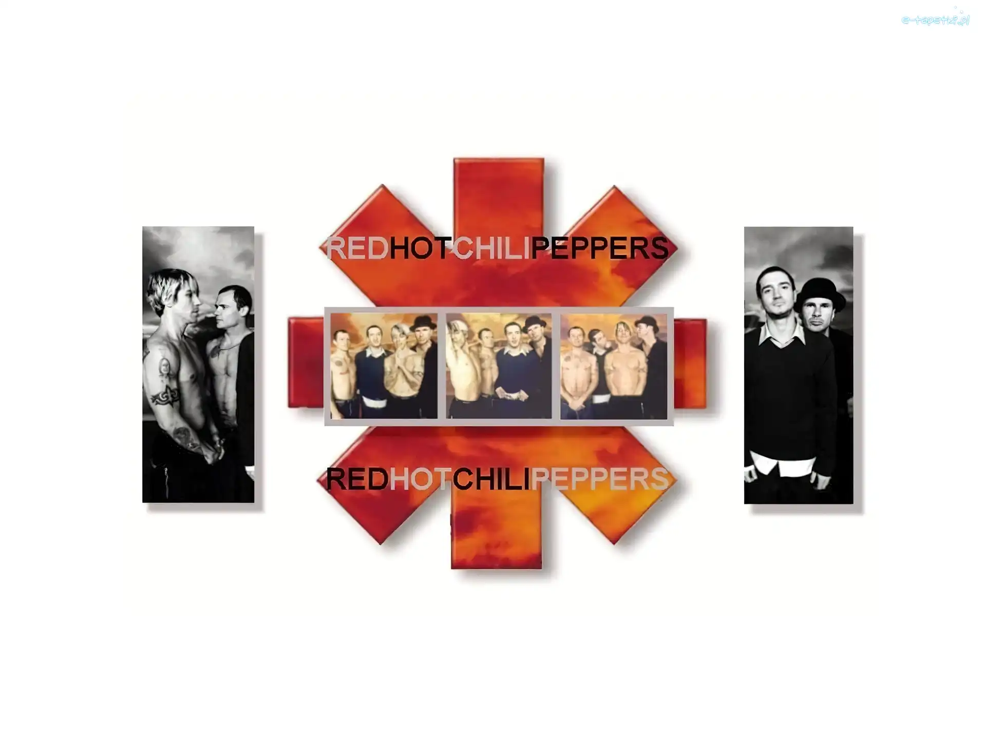 zespół , zdjęcia, znaczek, Red Hot Chili Peppers