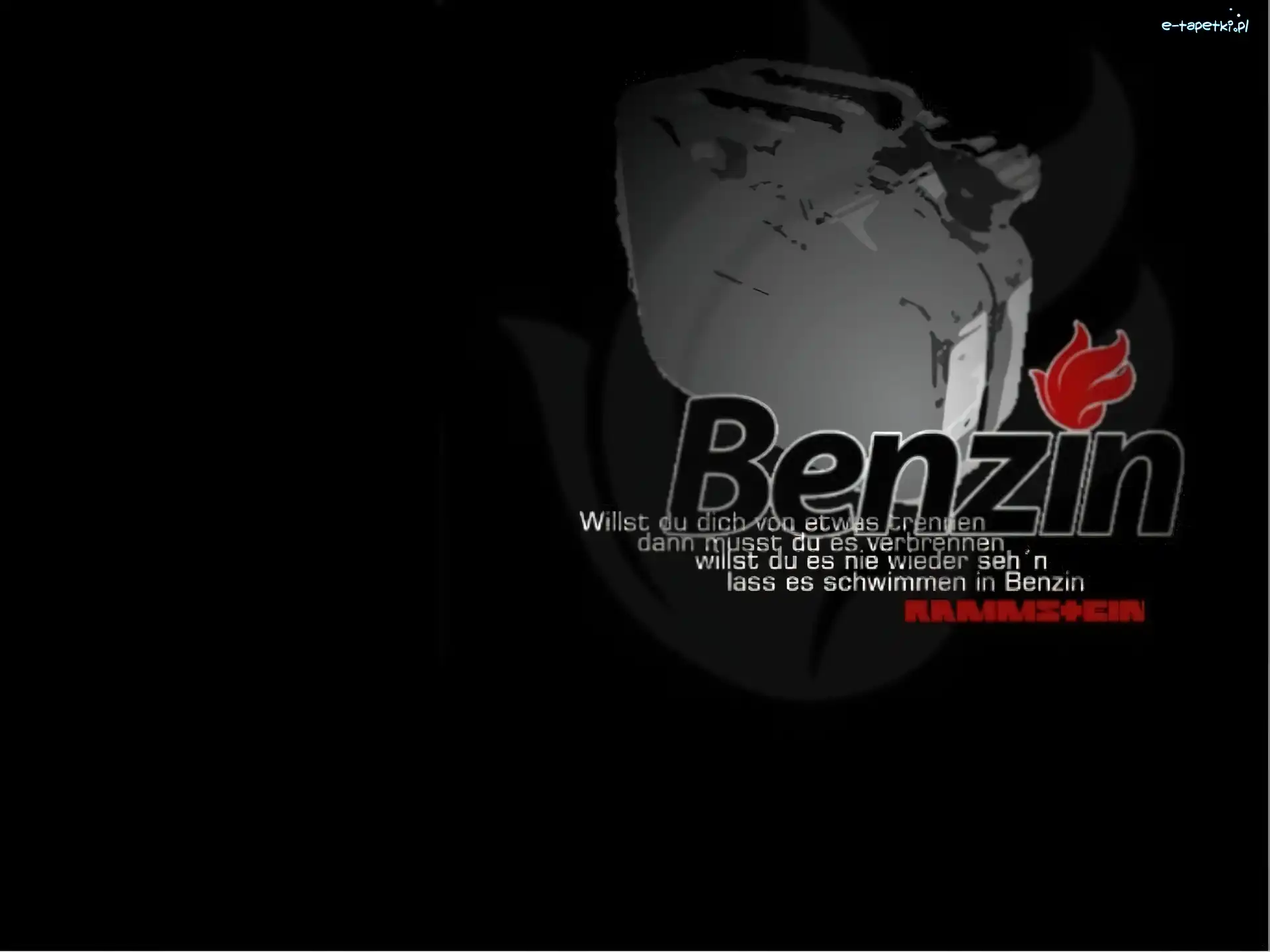 Benzin, Rammstein