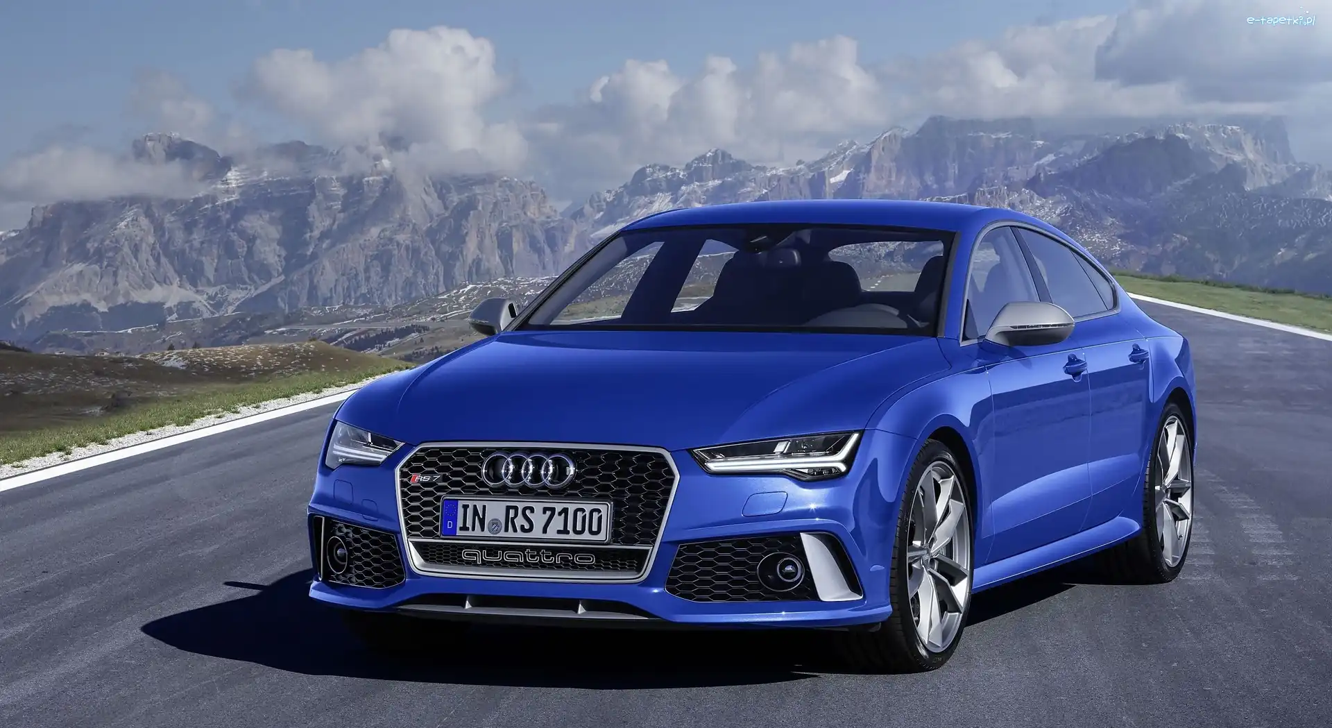 RS7, Góry, Droga, Audi