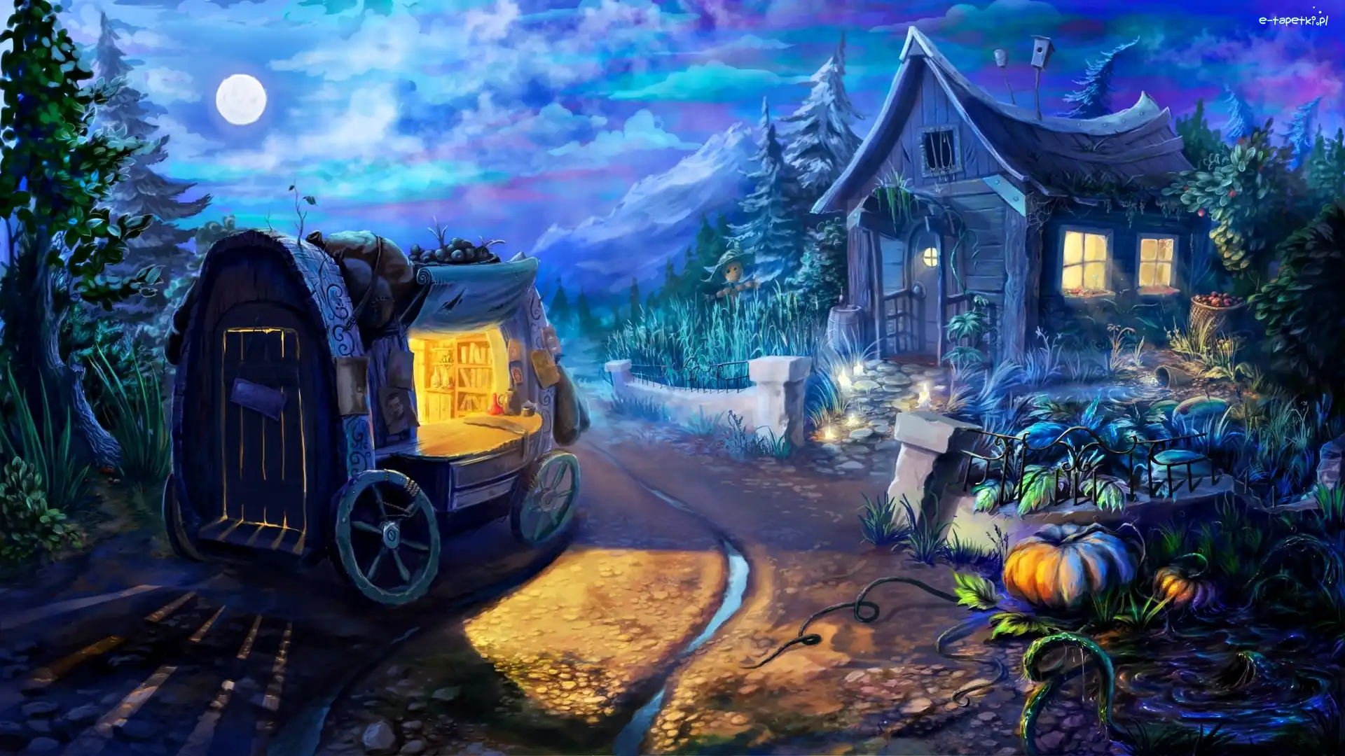 Halloween, Chatka
