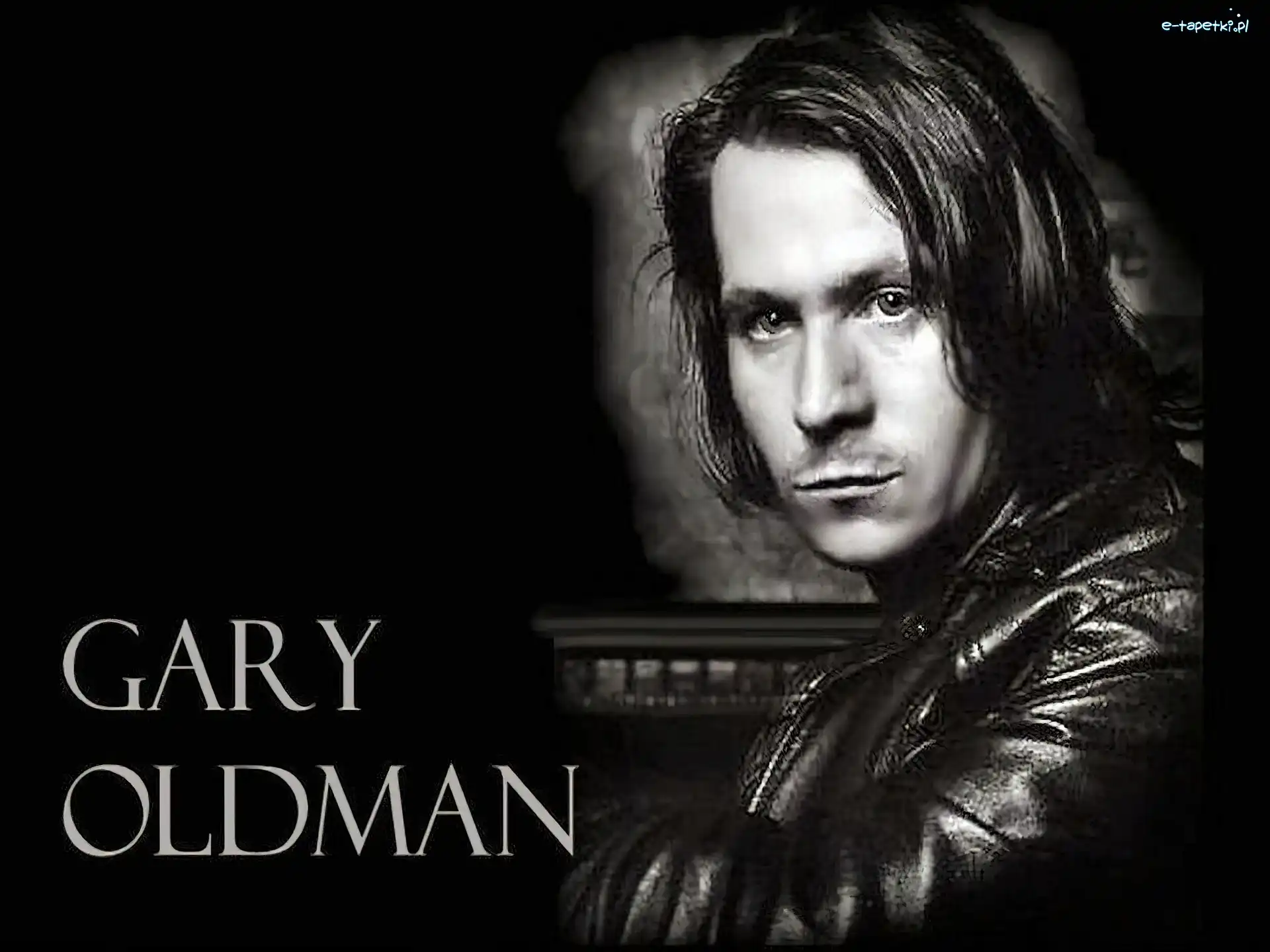 skóra, długie włosy, Gary Oldman