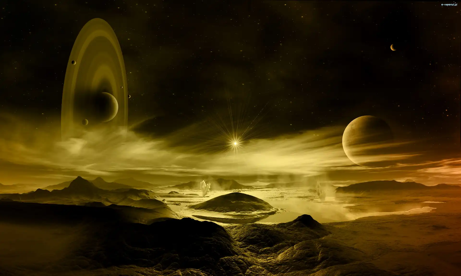 Fantasy, Planety, Kosmos