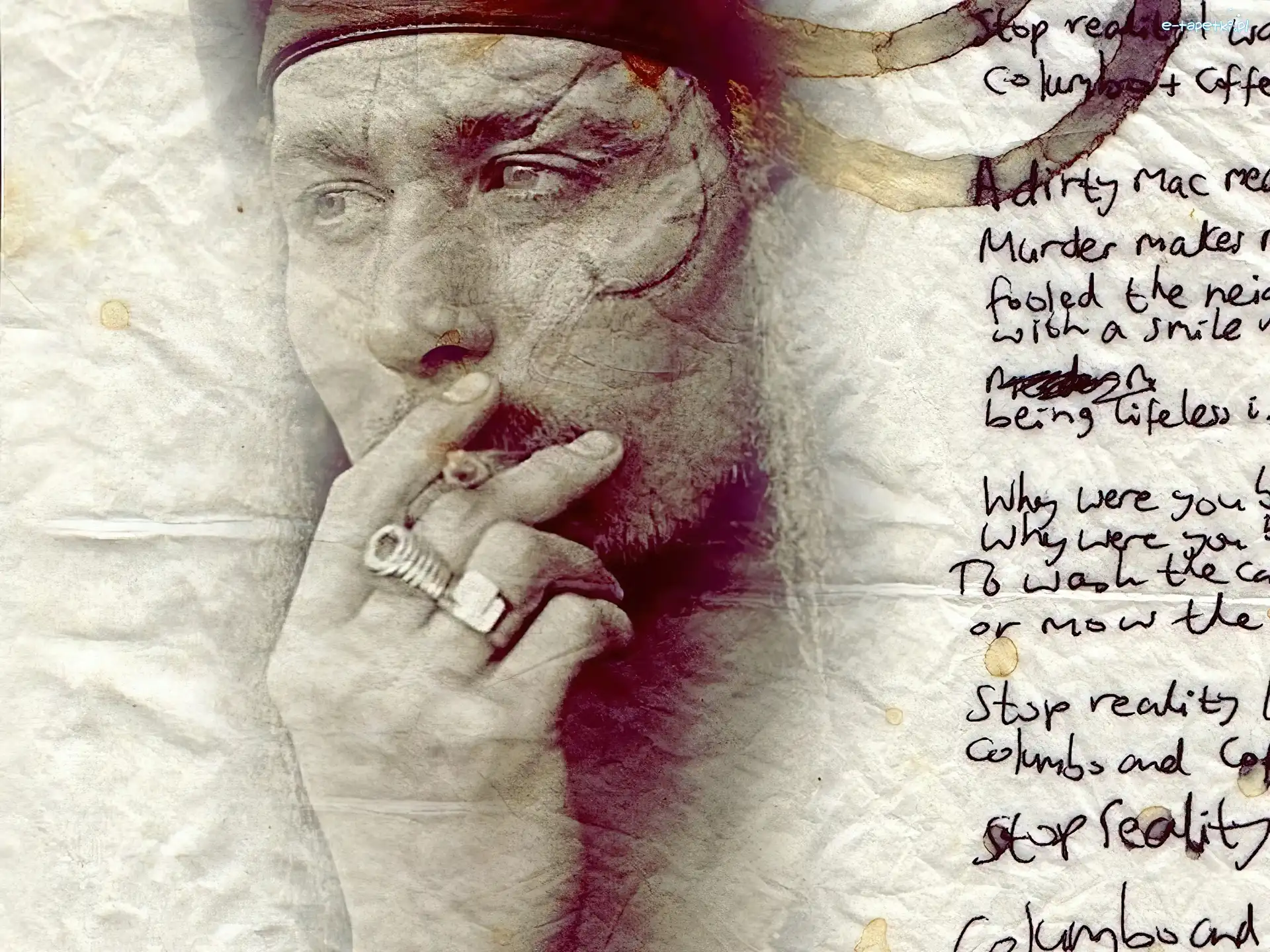 sygnet, papieros, Gary Oldman