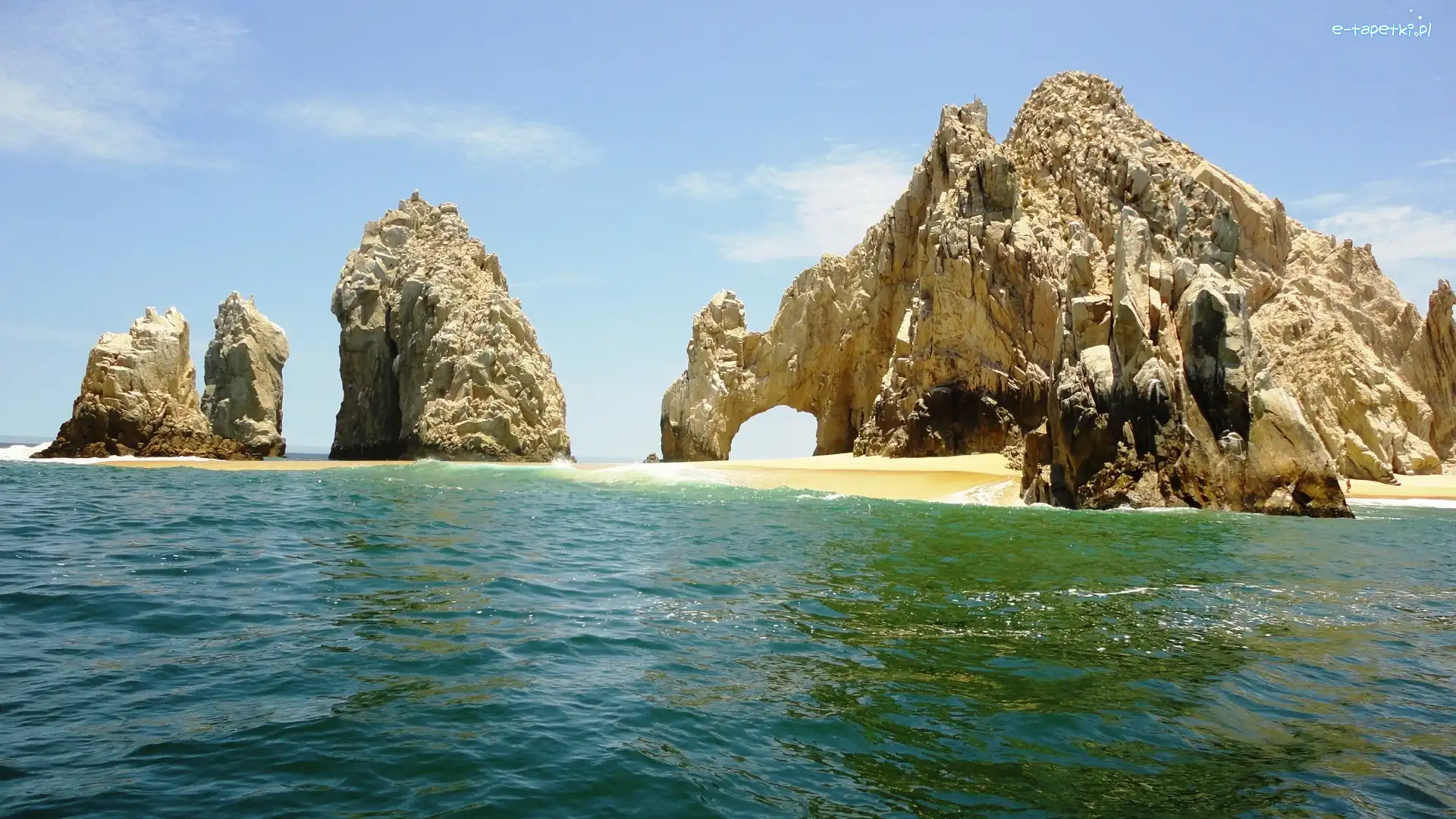 Morze, Portugalia, Plaża, Skały