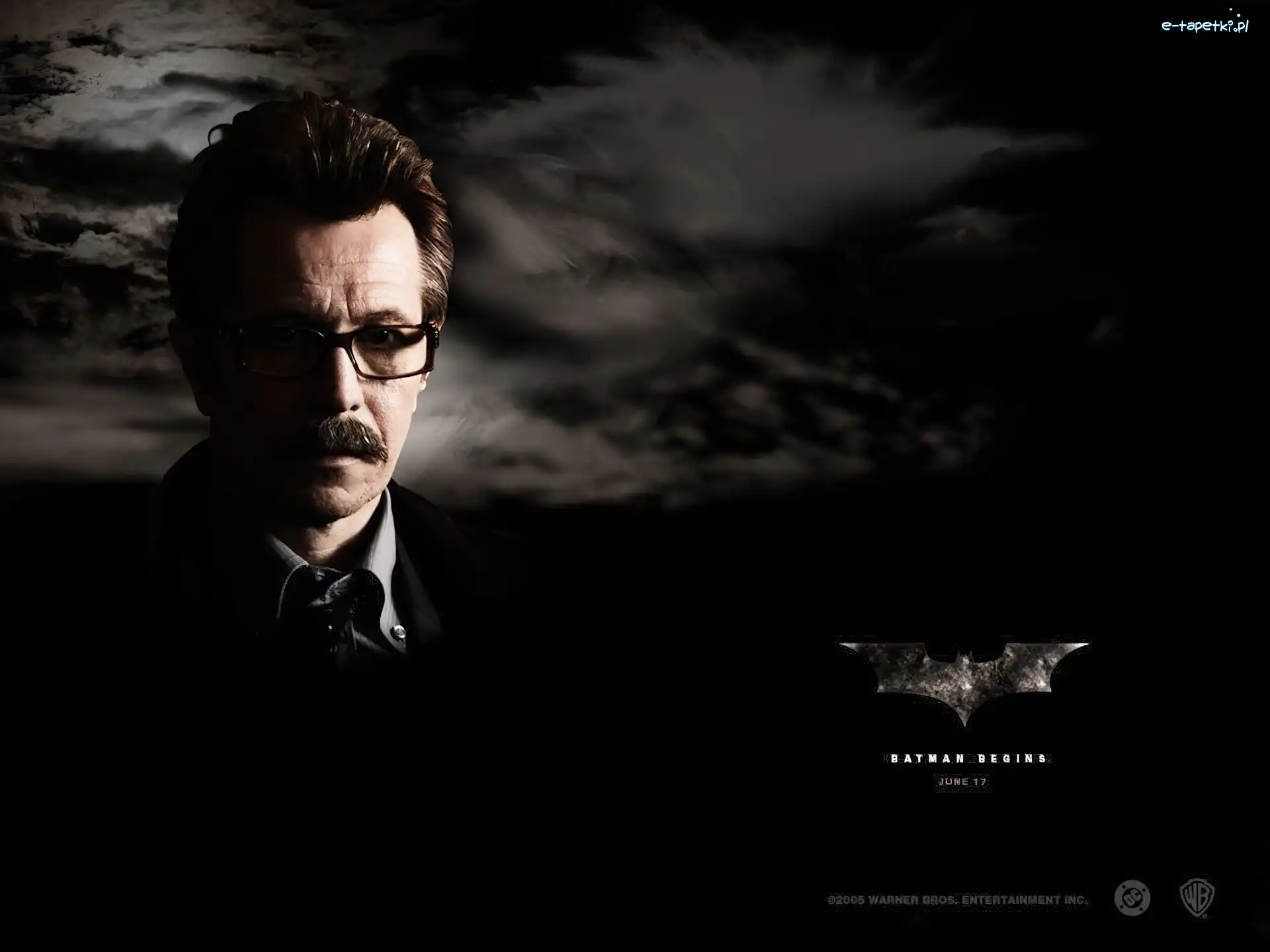 wąsy, okulary, Gary Oldman