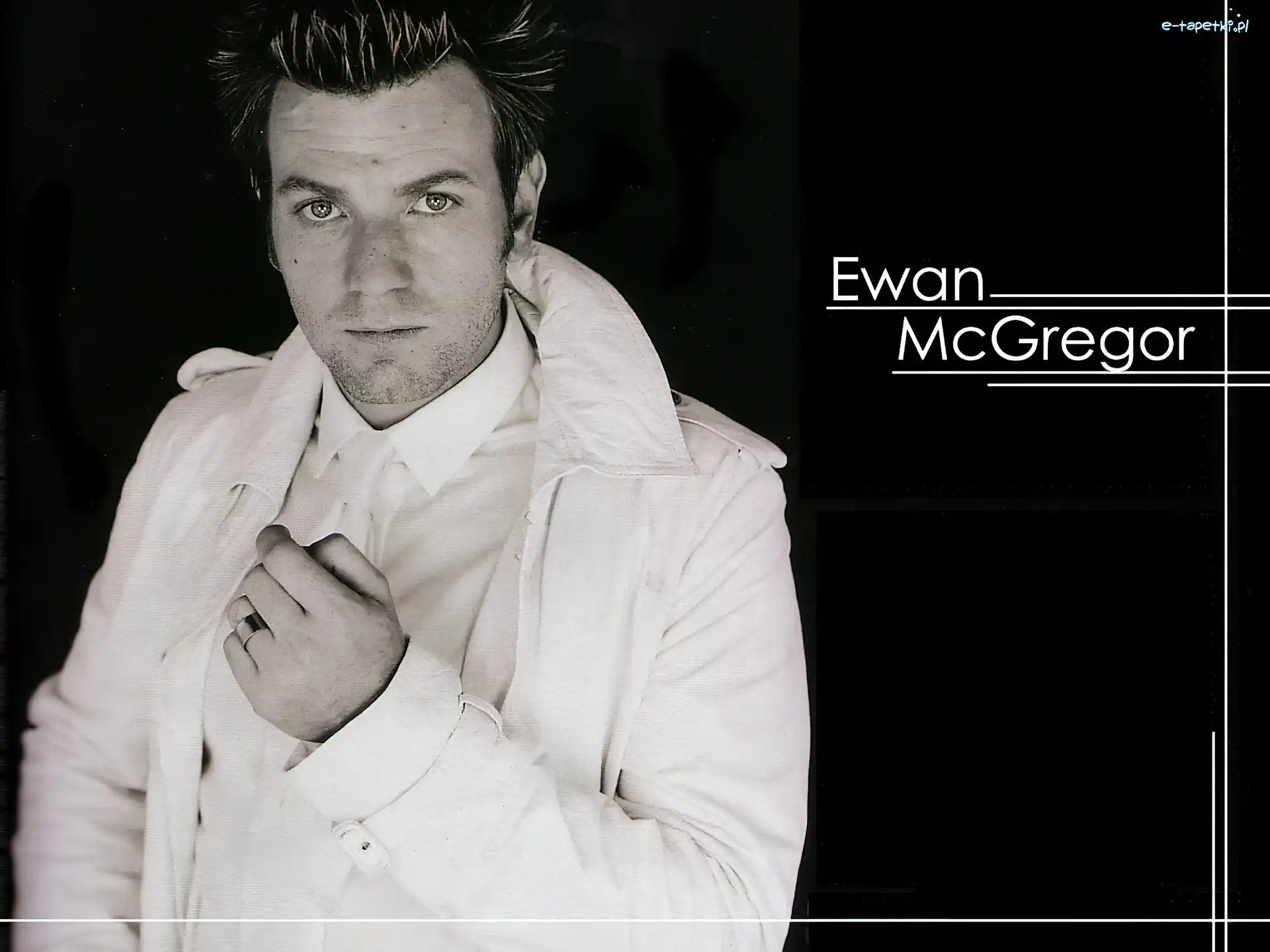 biały strój, Ewan McGregor