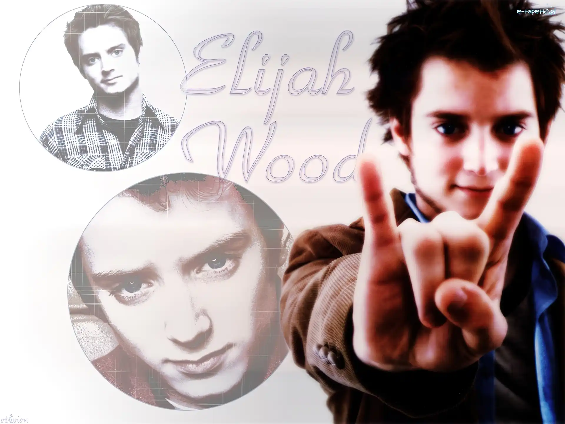 palce, ręka, Elijah Wood