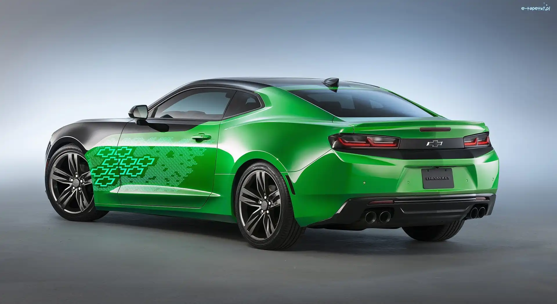 Camaro, Chevrolet, Zielony