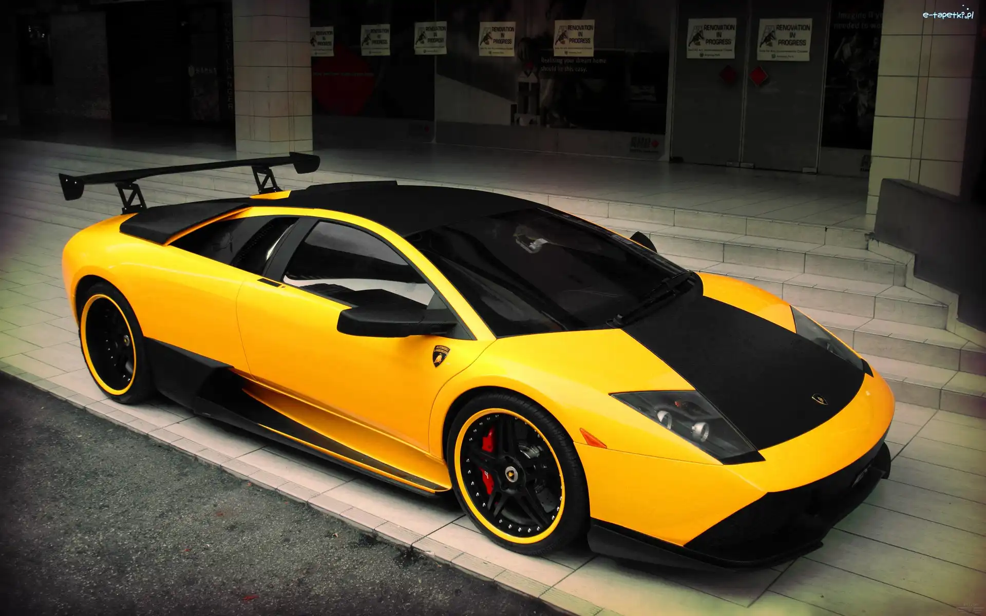Żółty, Murcielago, Lamborghini