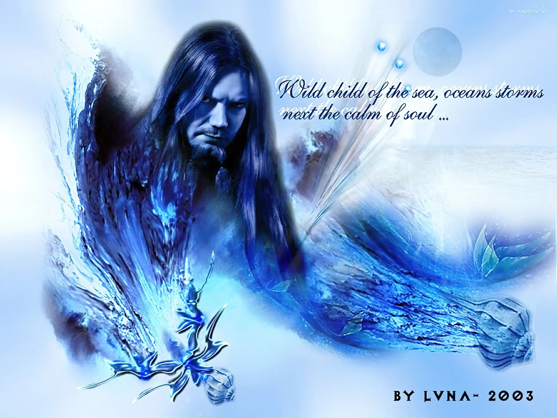 twarz, włosy, Nightwish