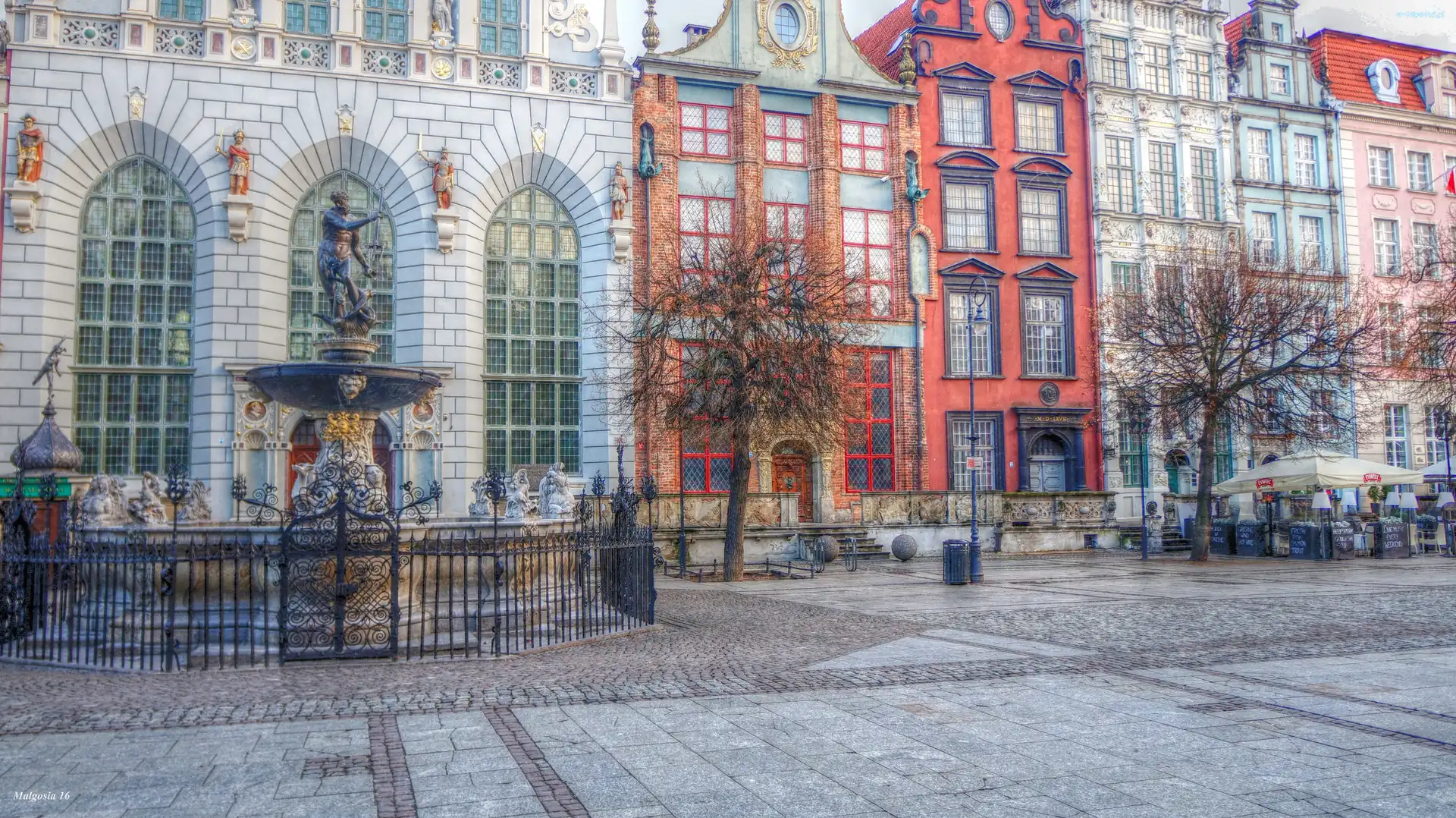 Dwór Artusa, Kamienice, Zabytkowe, Gdańsk