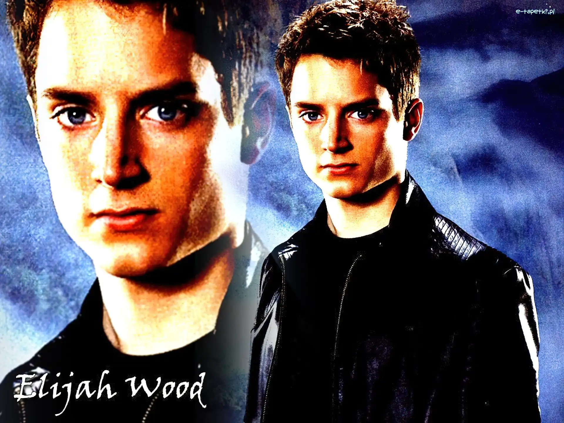 skórzana kurtka, Elijah Wood