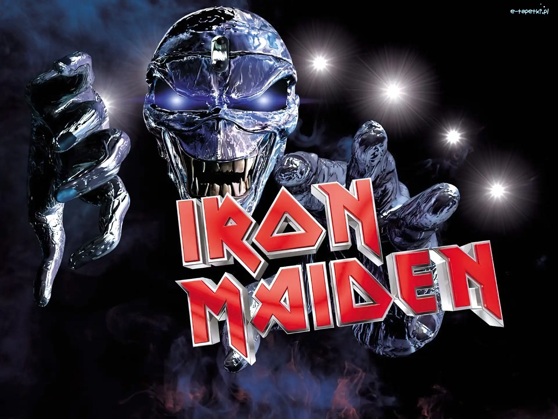 ręce , wampir, zęby, Iron Maiden