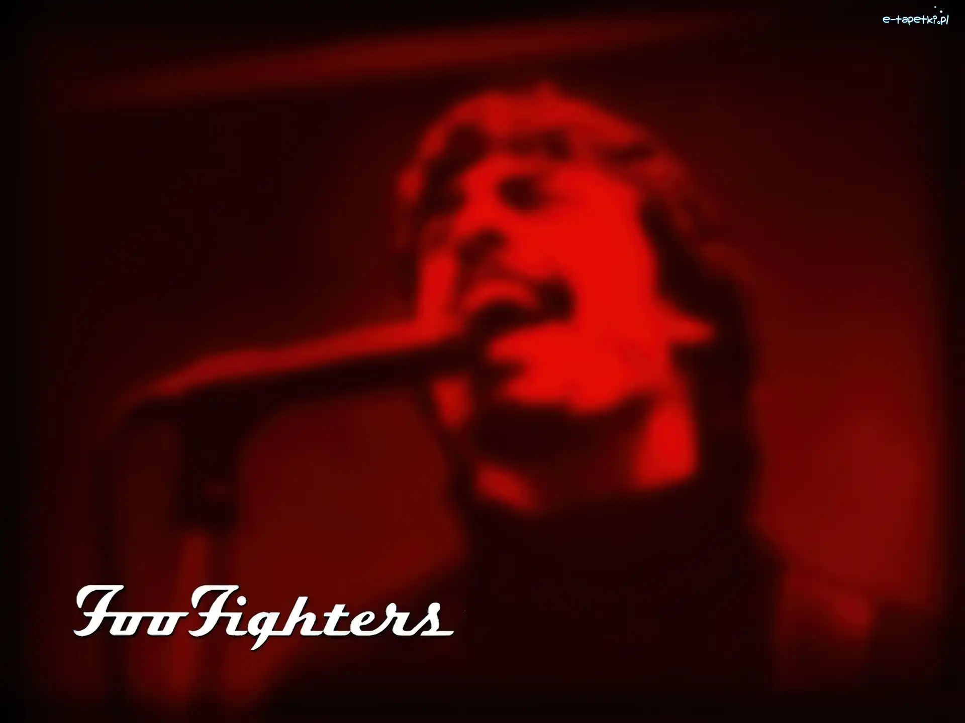 mikrofon, wokalista, Foo Fighters