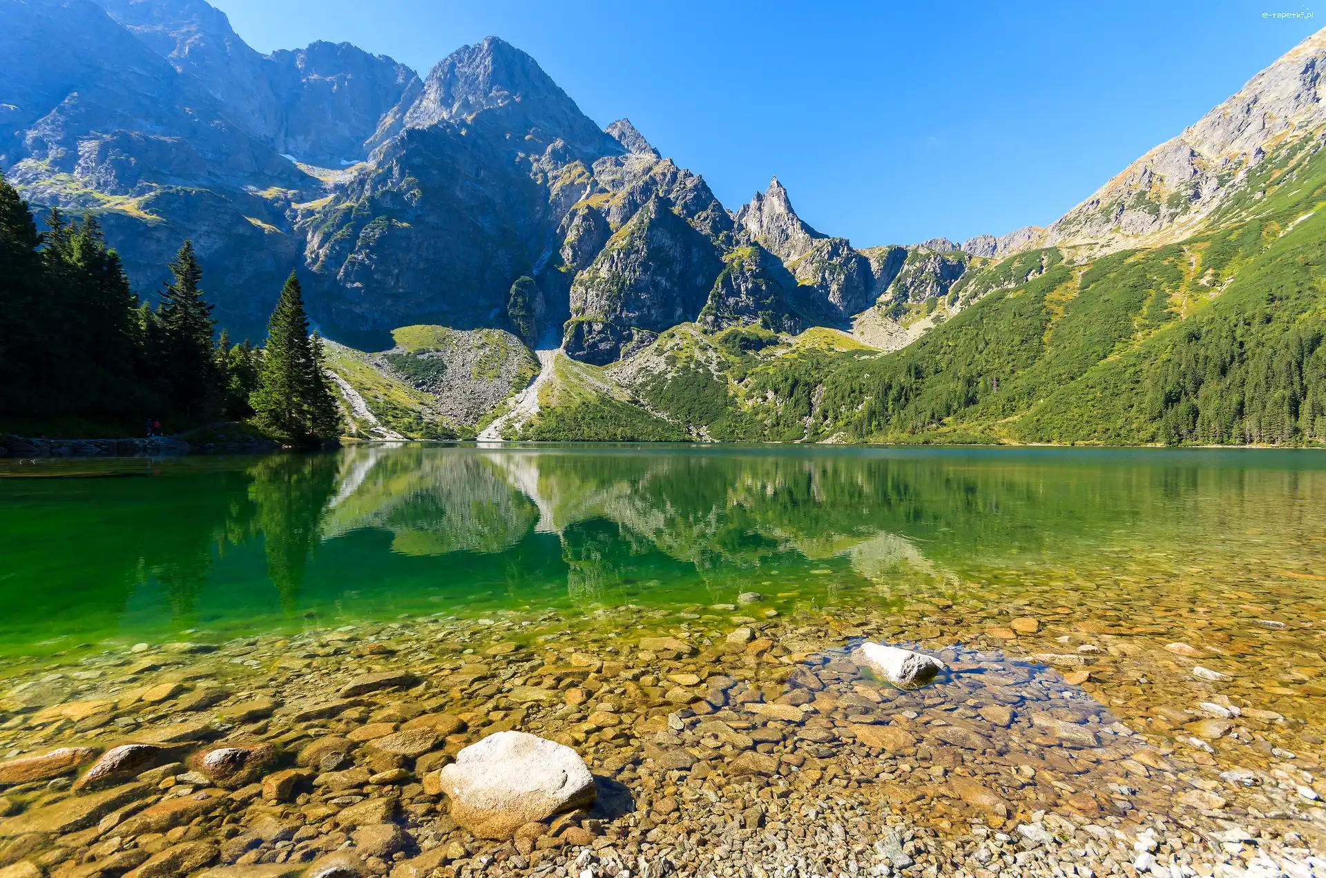 Morskie Oko, Góry, Polska