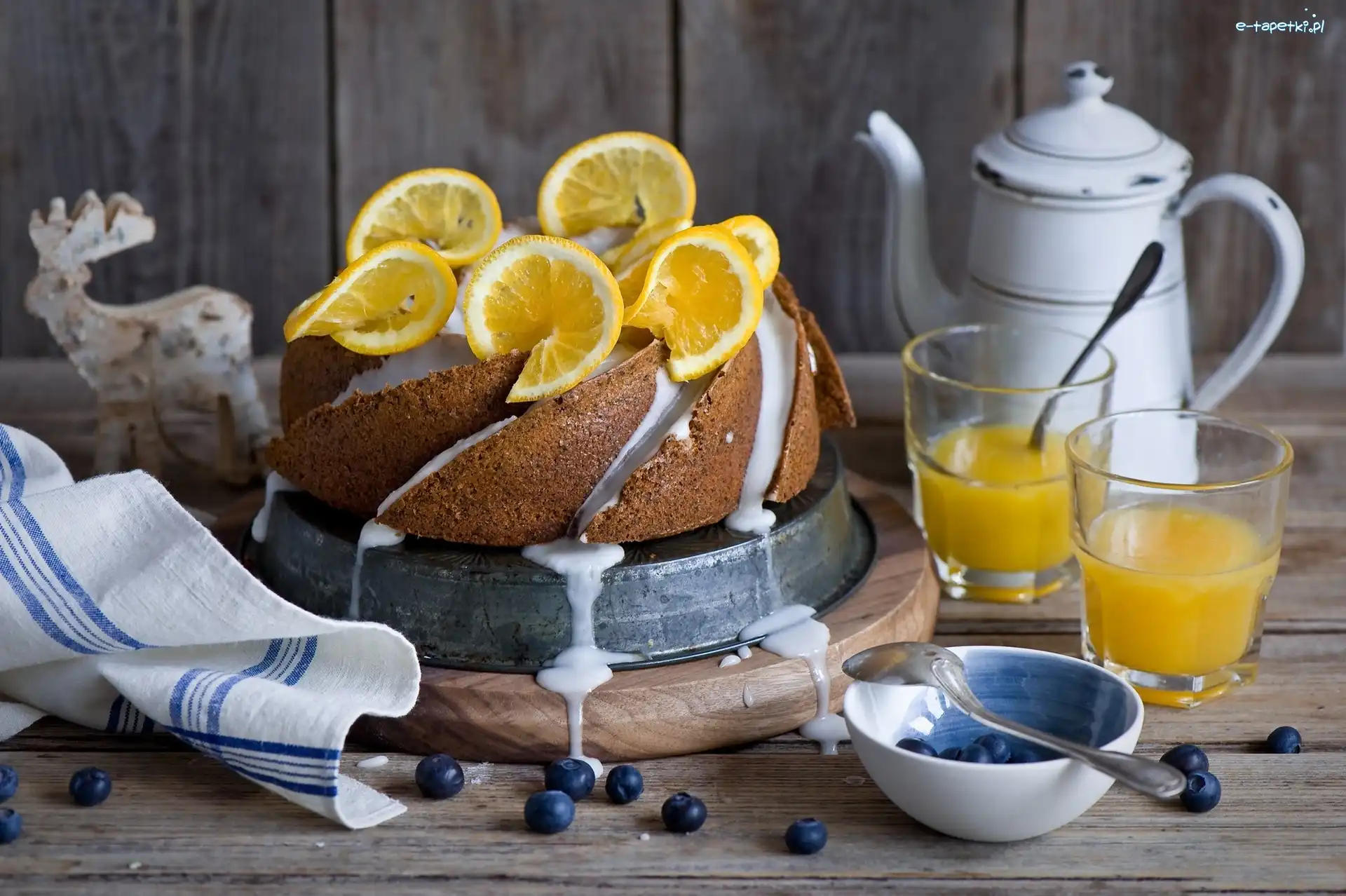 Cytryny, Babka, Ciasto