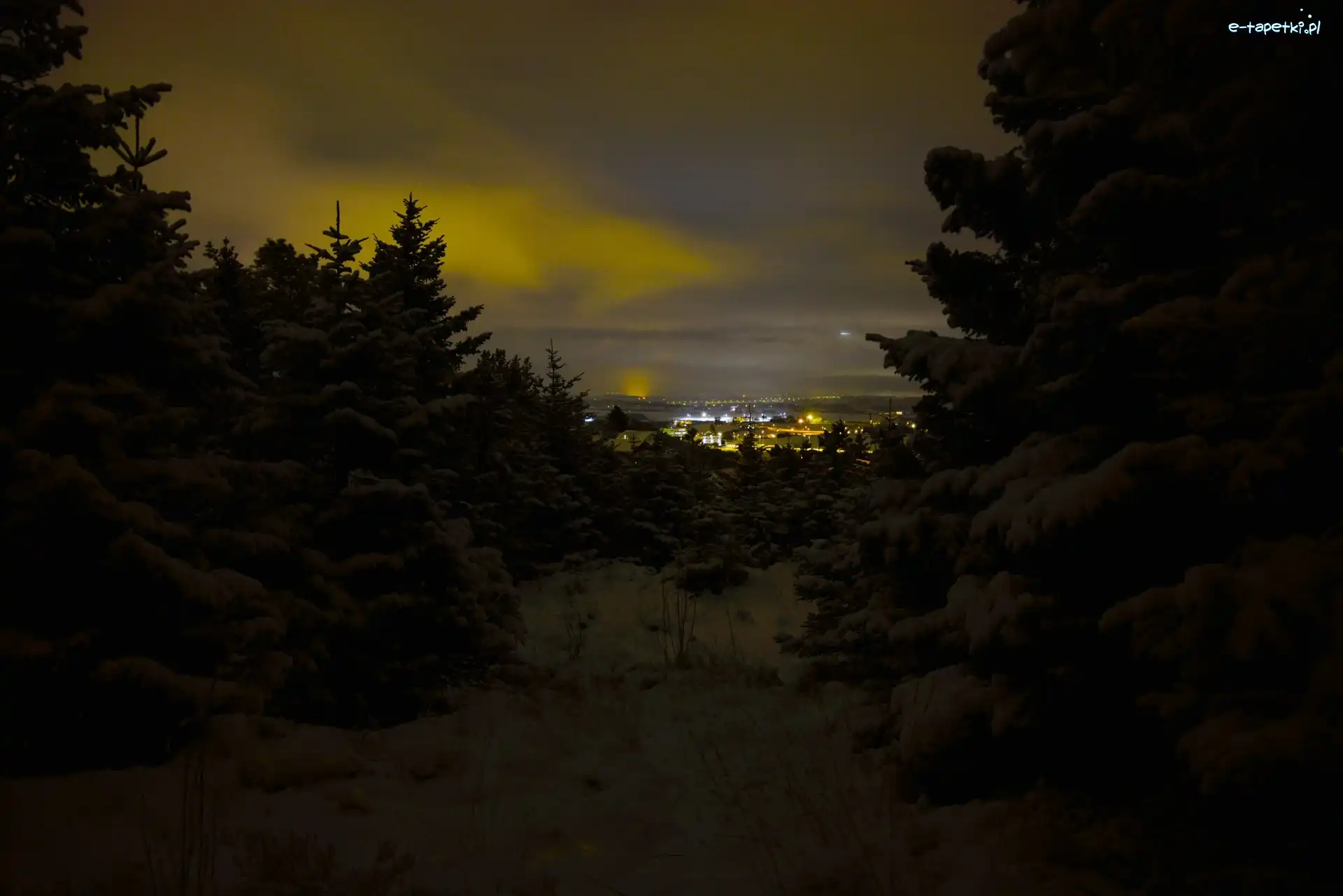 Panorama miasta, Zima