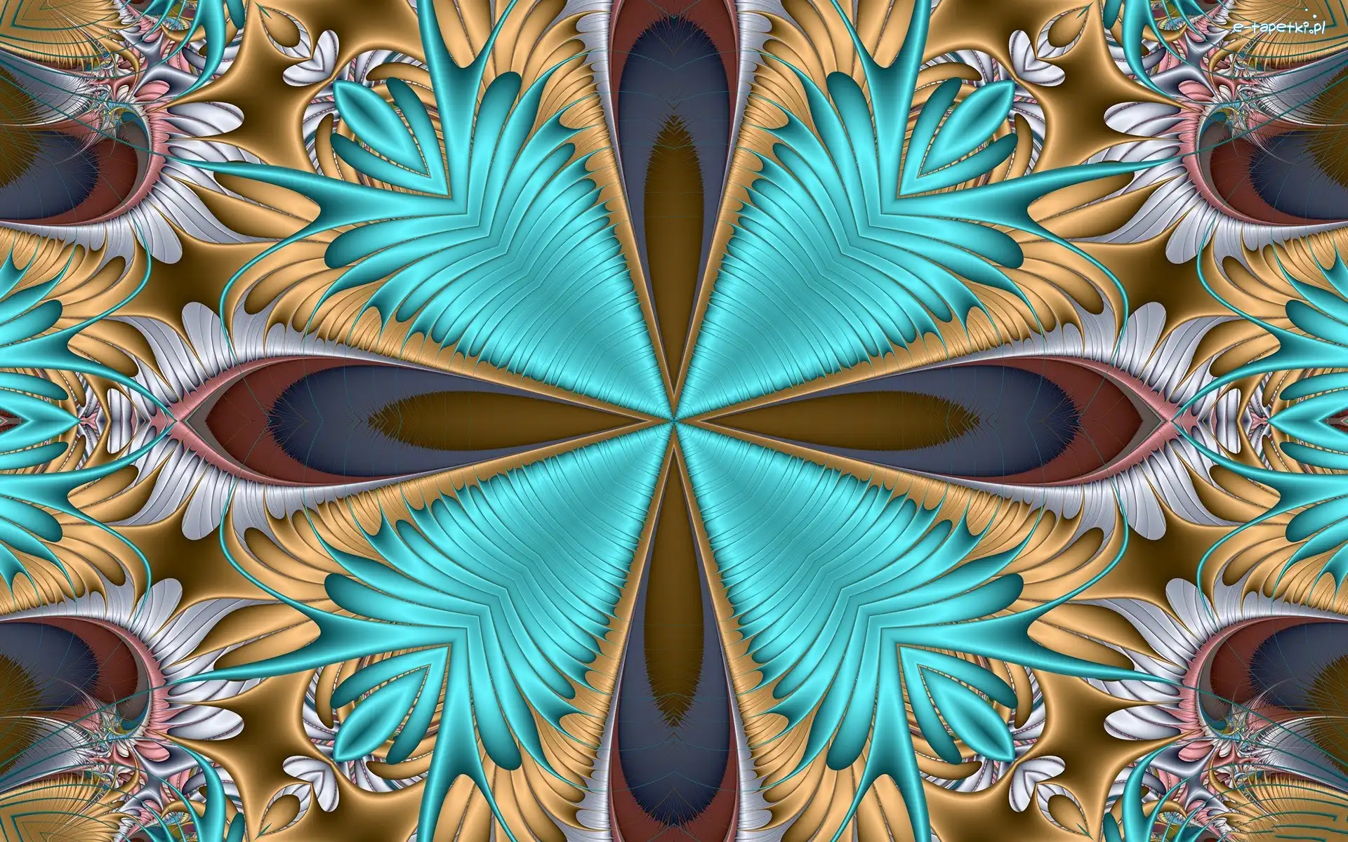 Fraktal, Symetria, Geometria