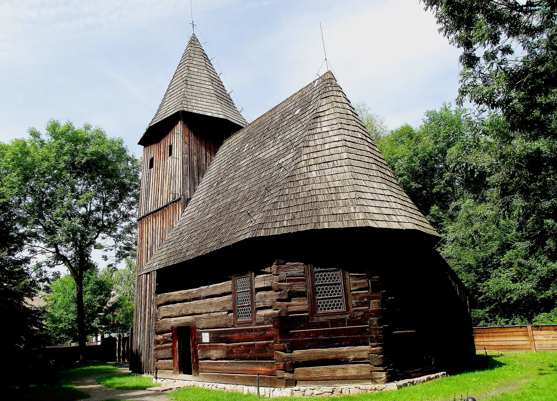 Skansen, Kościół