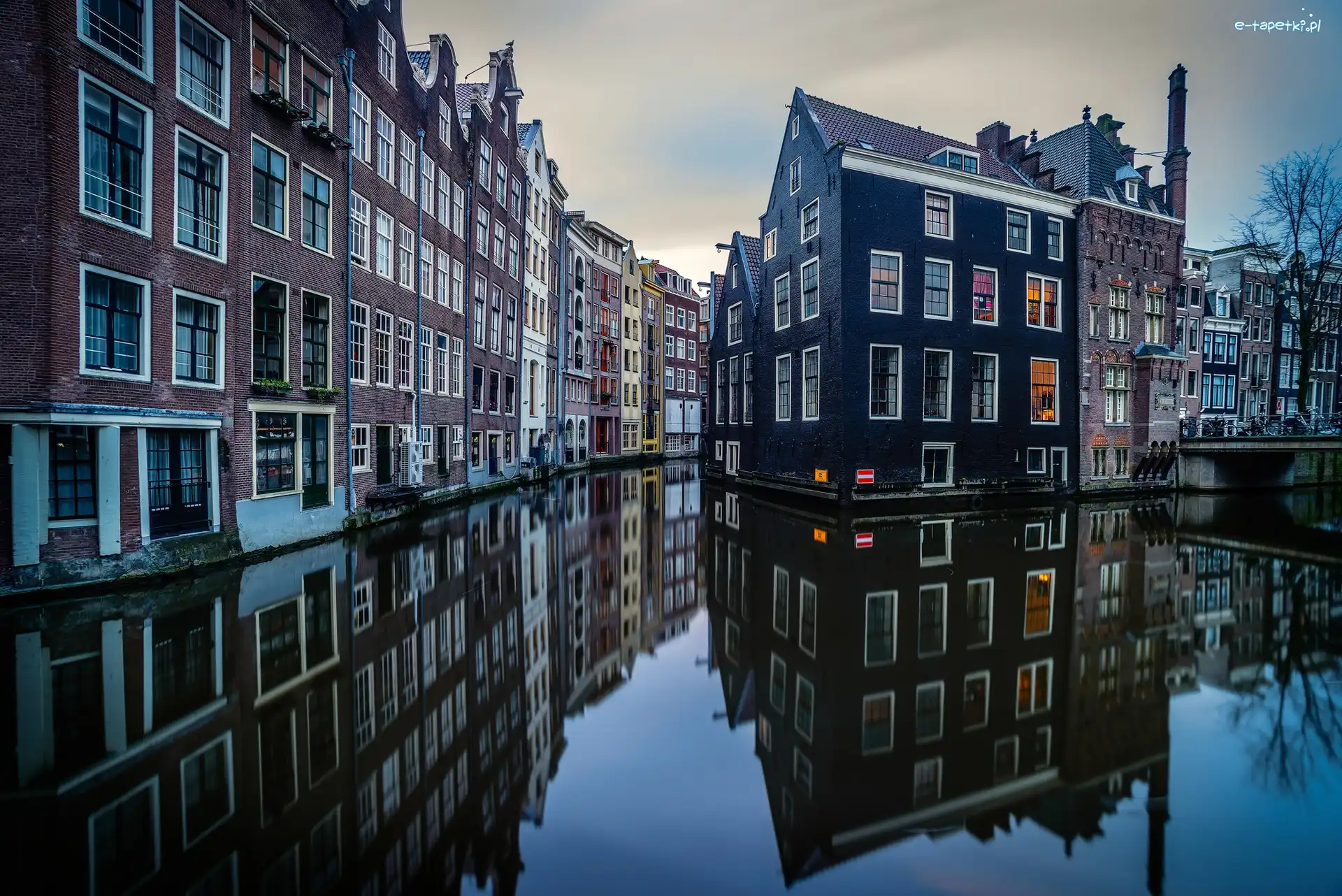Kanał, Kamienice, Amsterdam