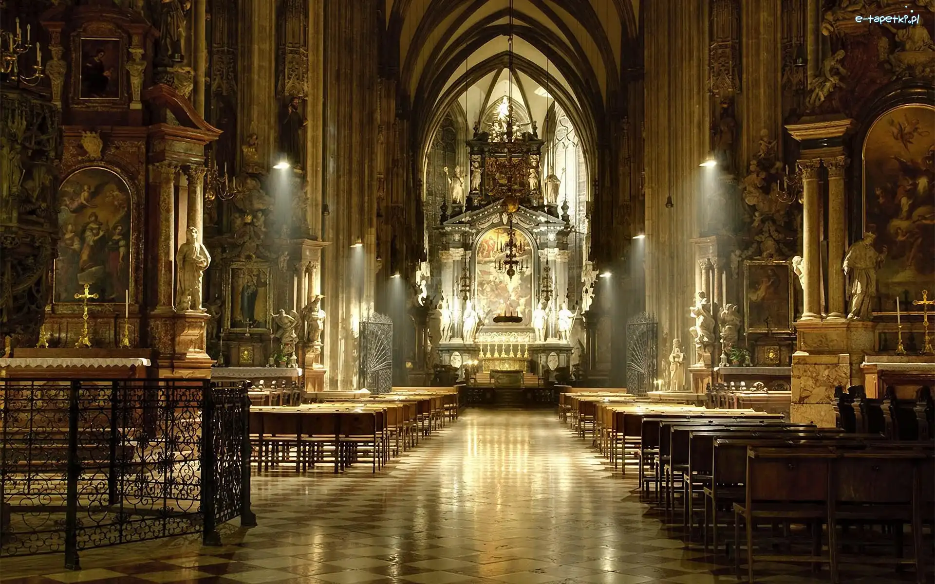 Ołtarz, Kościół