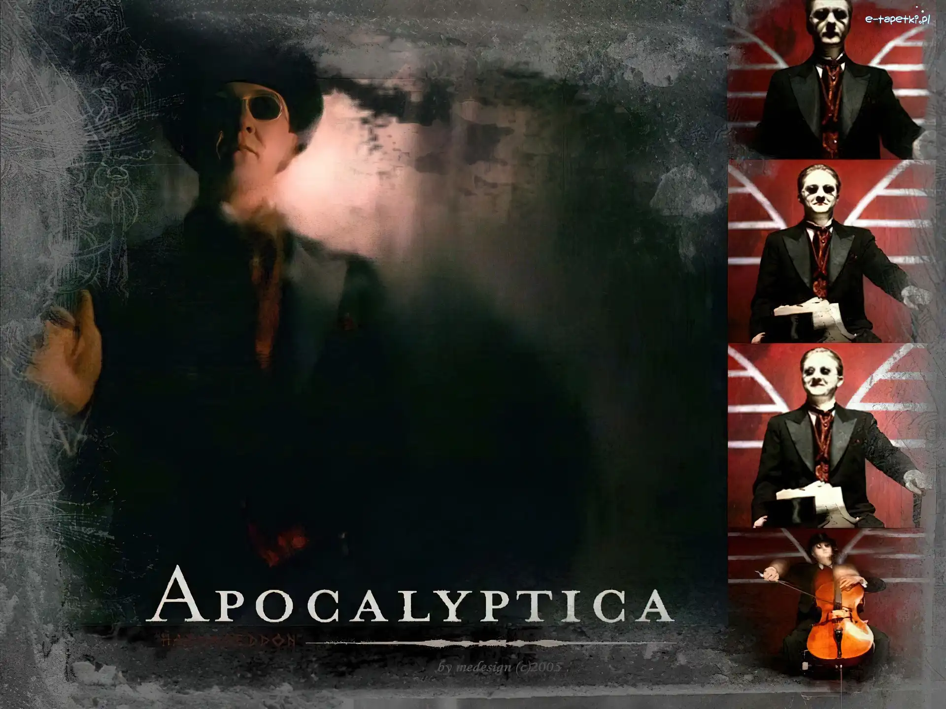 kapelusz, wokalista , Apocalyptica