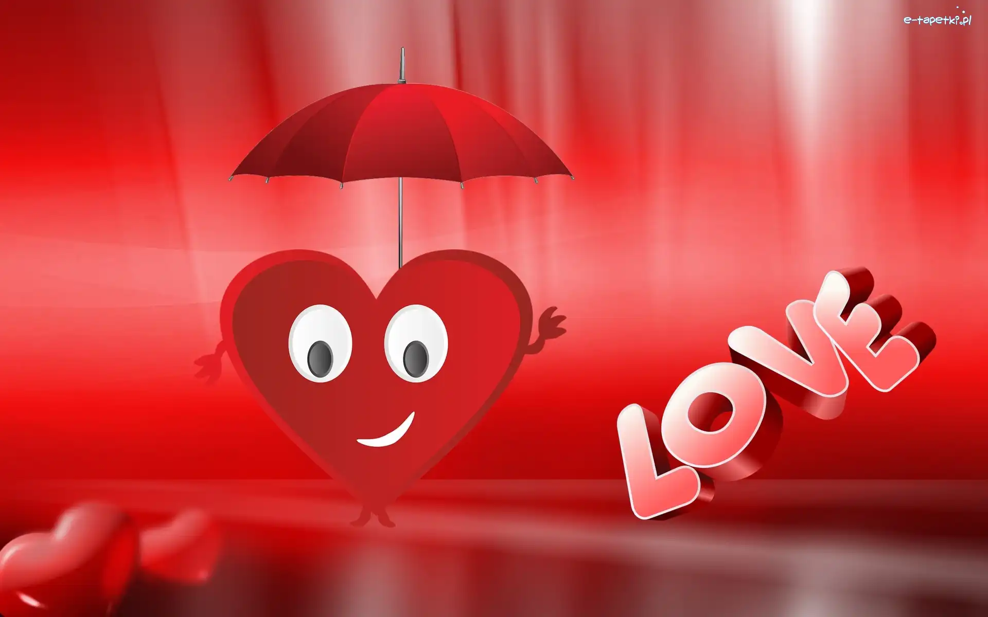 Love, Parasol, Serca