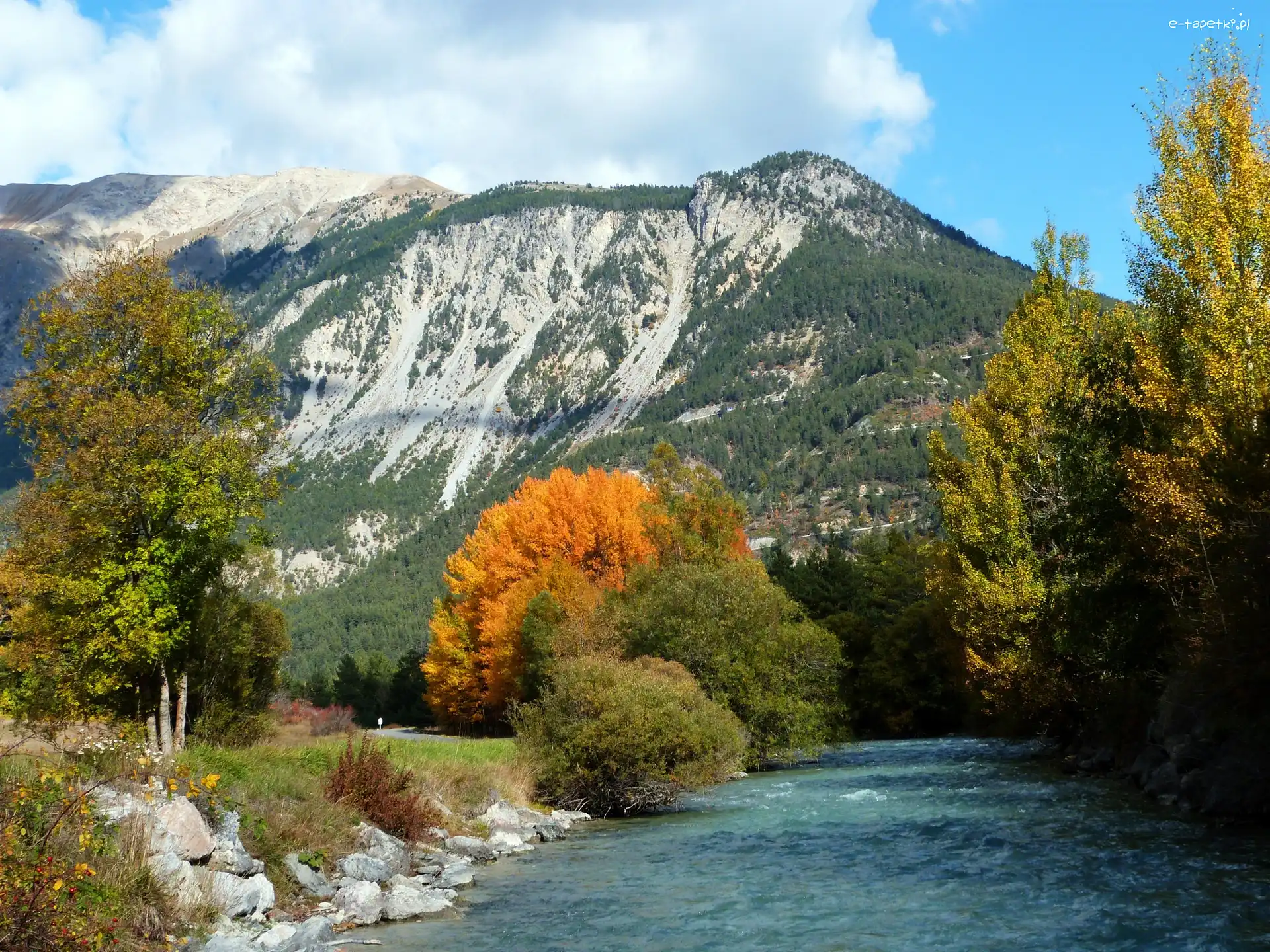 Francja, Rzeka, Góry