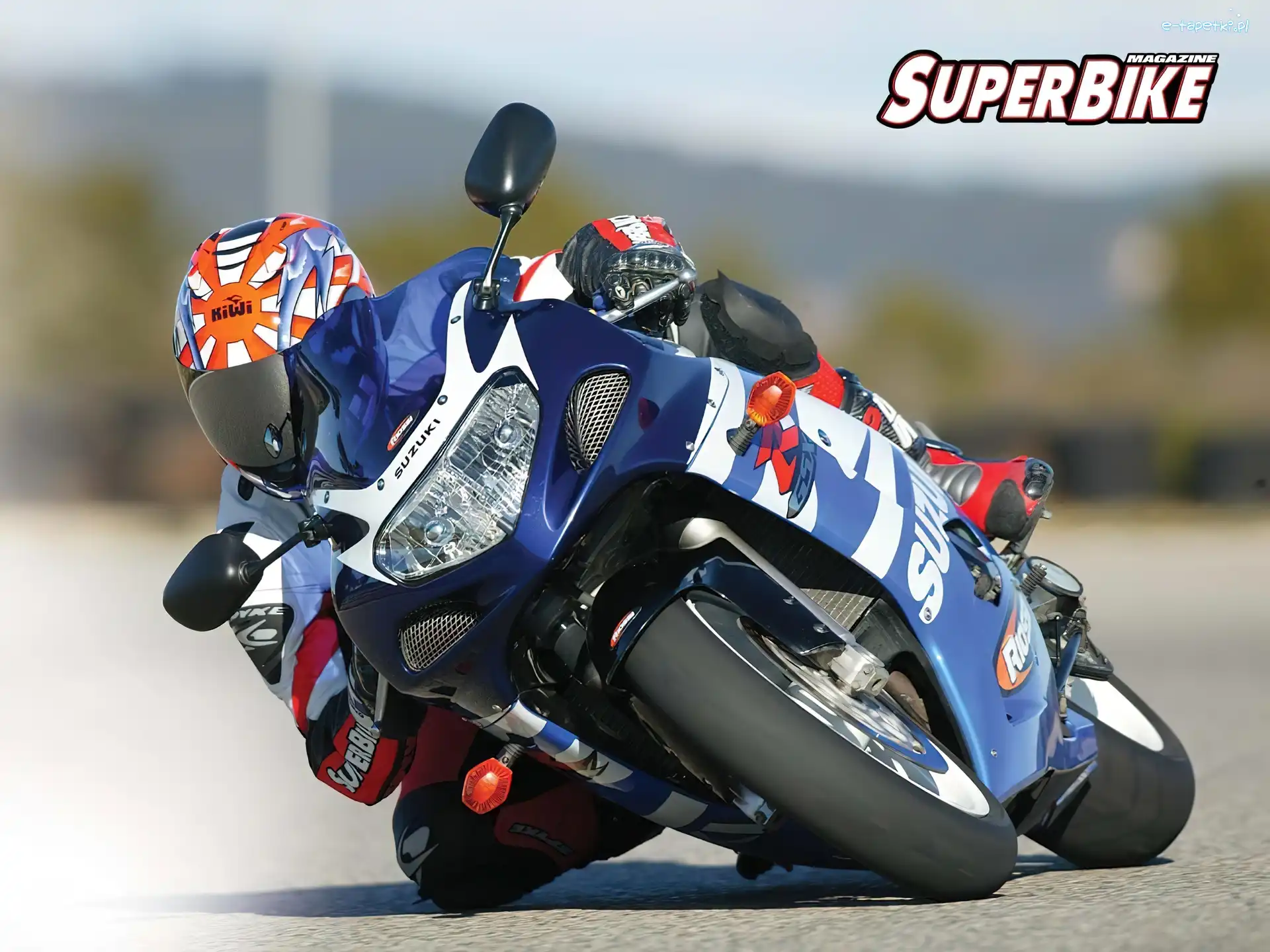 kask, kierownica, opony, koła, lusterka, siedzenie , światła , Motory Suzuki