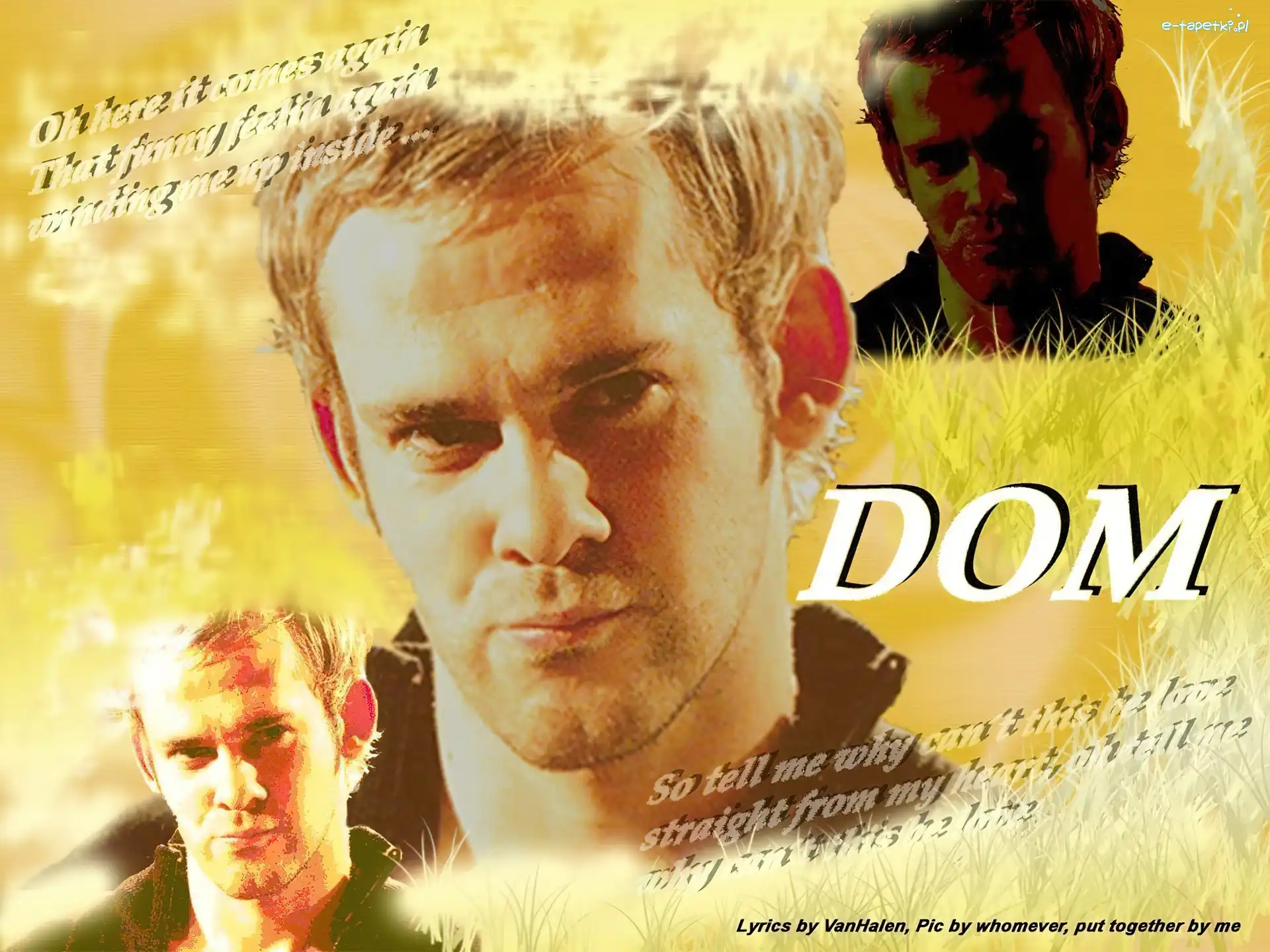 jasne włosy, Dominic Monaghan