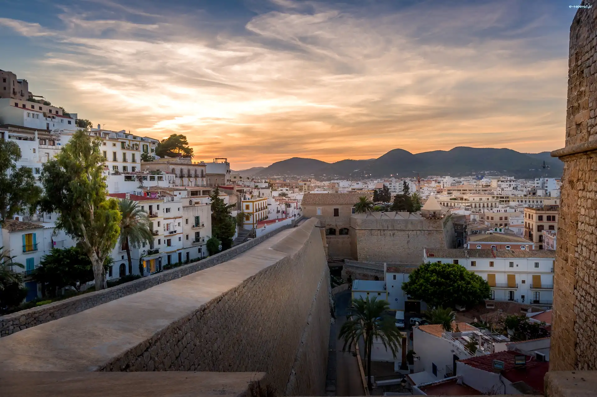 Hiszpania, Dom, Miasto, Ibiza