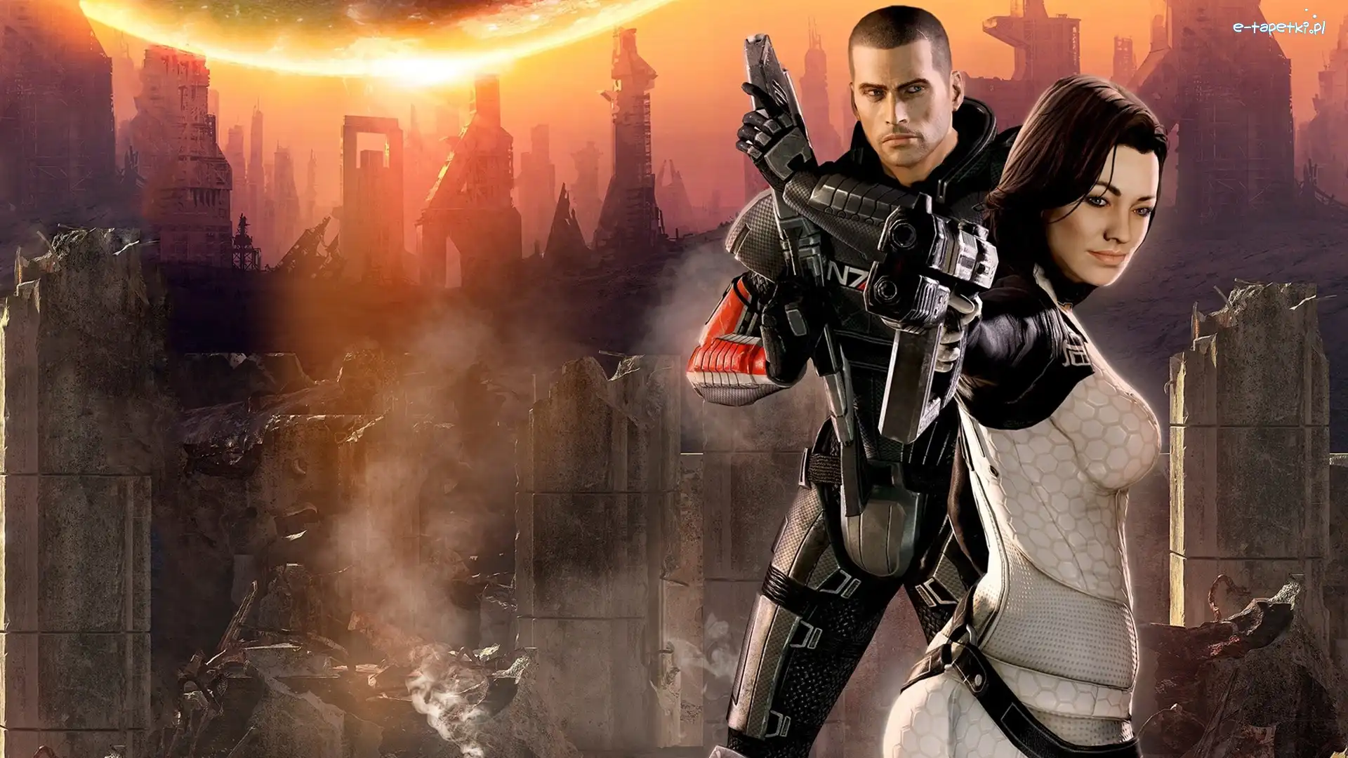 Miranda Lawson, Shepard, Mass Effect
