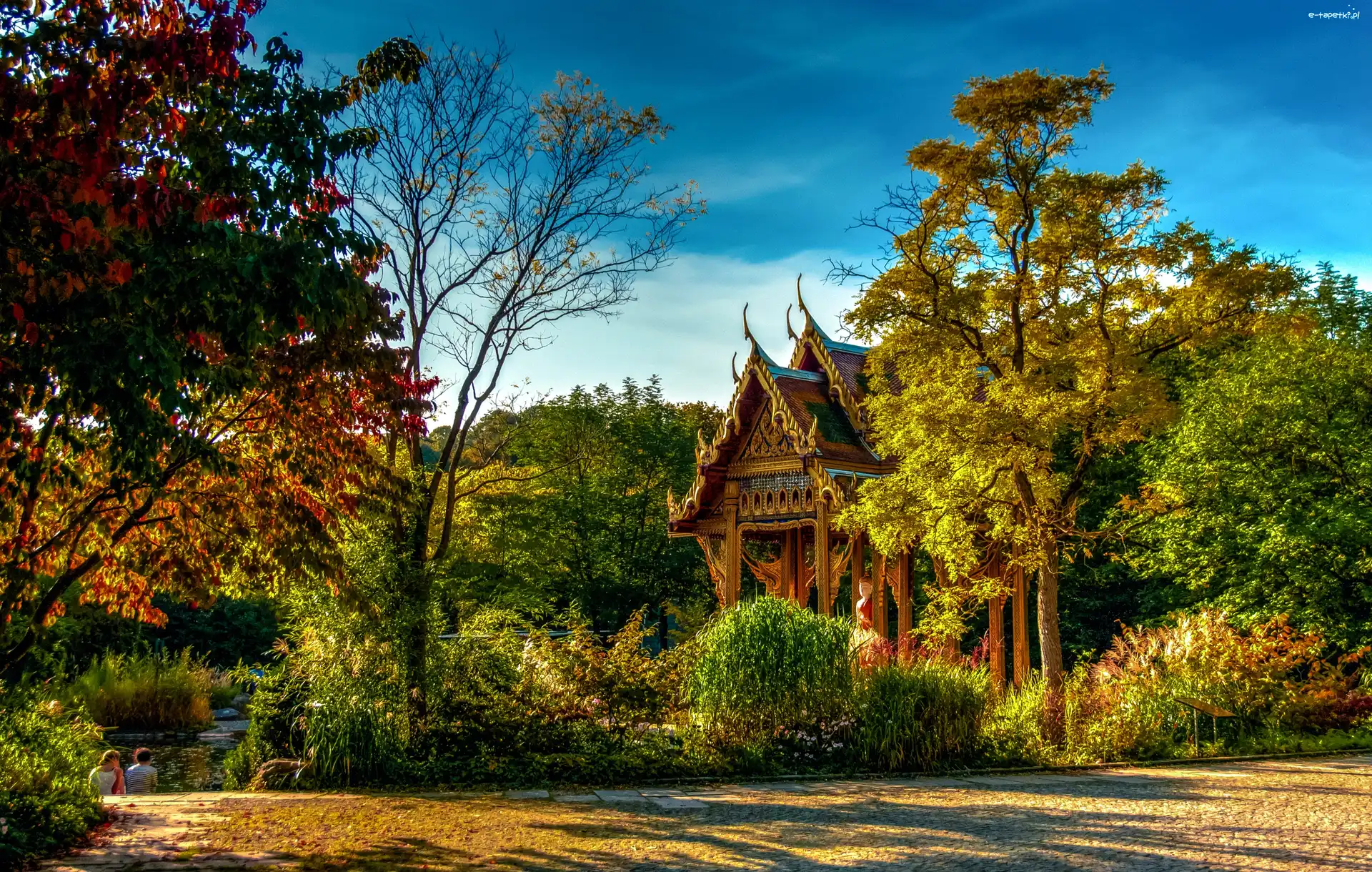 Park Zachodni, Monachium, W Sendling, Pagoda