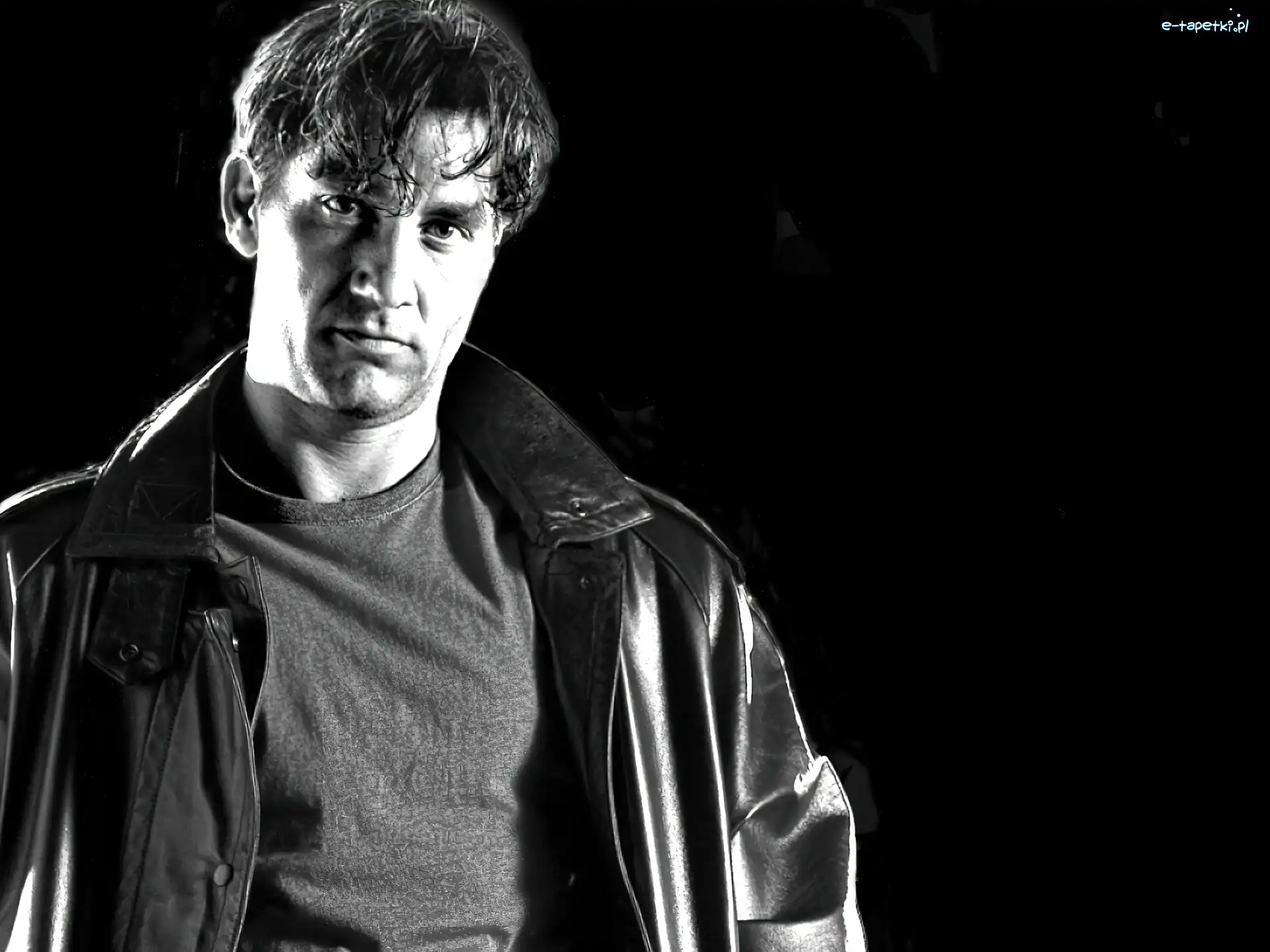kurtka skórzana, Clive Owen