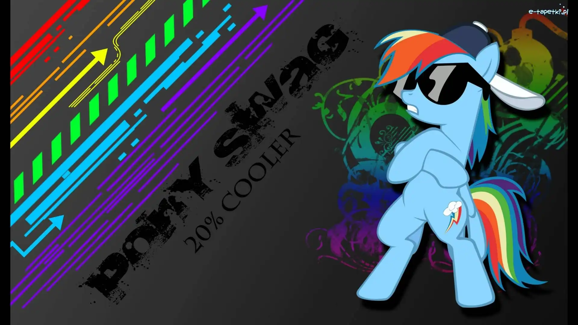 Rainbow Dash, 20% coller, swag, My Little Pony