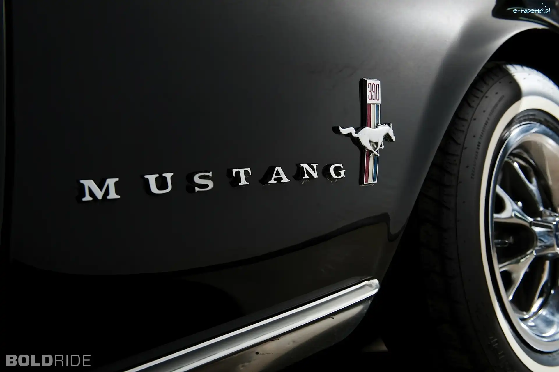 Napis, Mustang, Ford