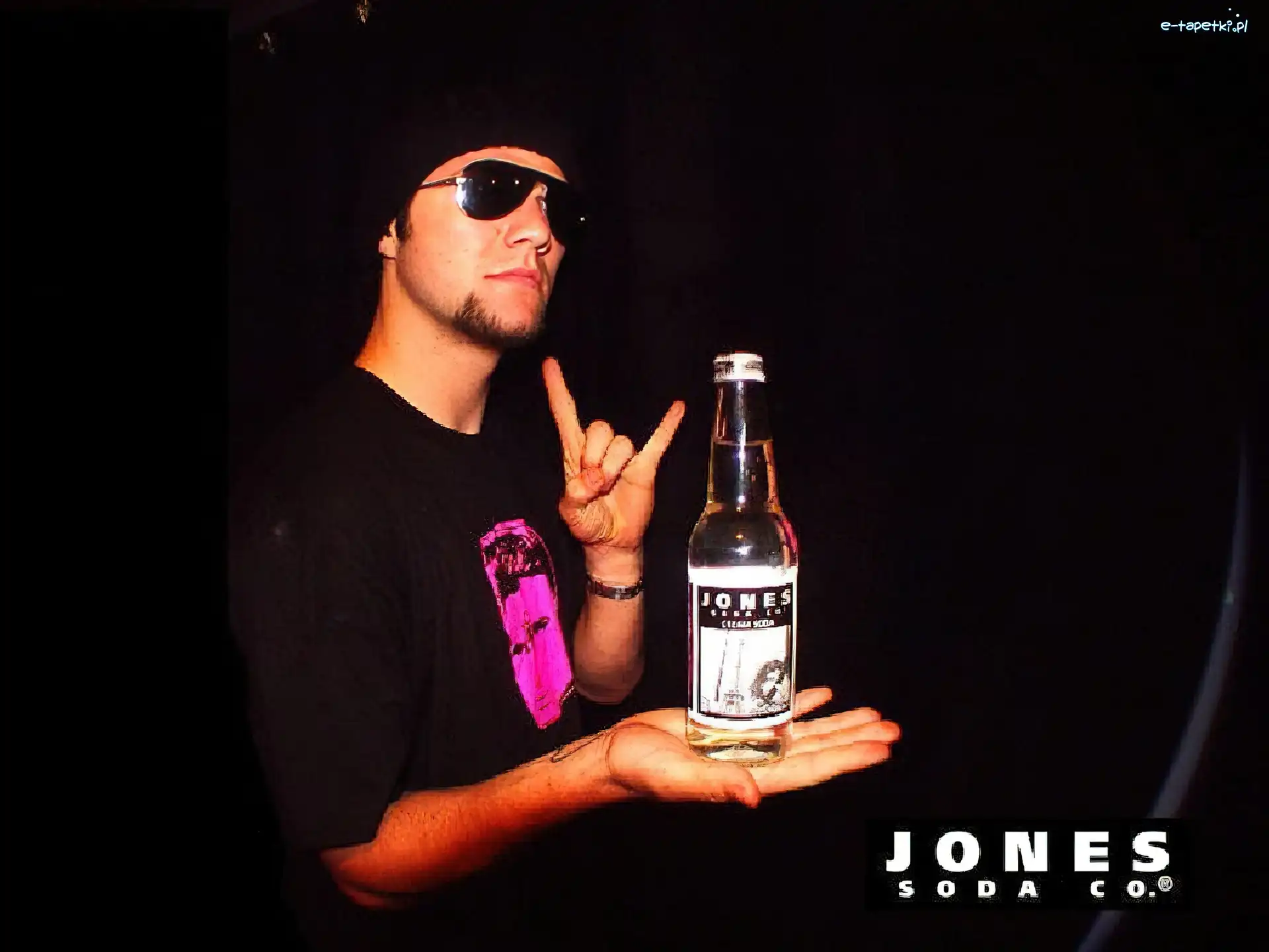 okulary, butelka, Bam Margera